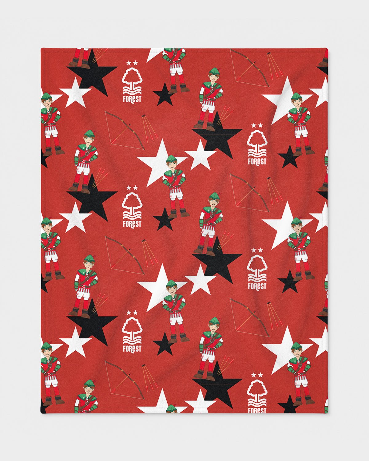 NFFC Robin Hood Fleece Blanket - Nottingham Forest FC