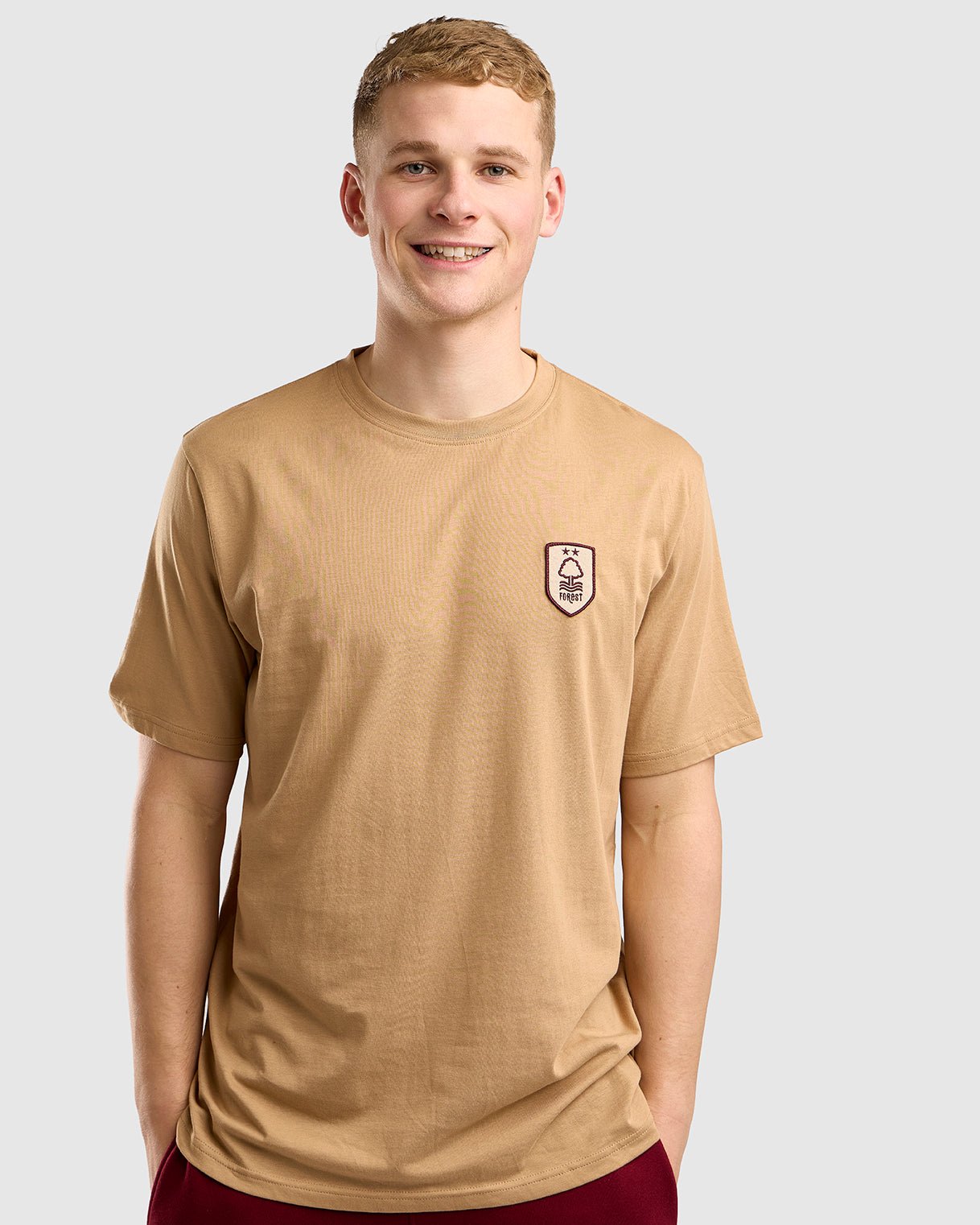 NFFC Sand Legacy Relaxed T-Shirt - Nottingham Forest FC