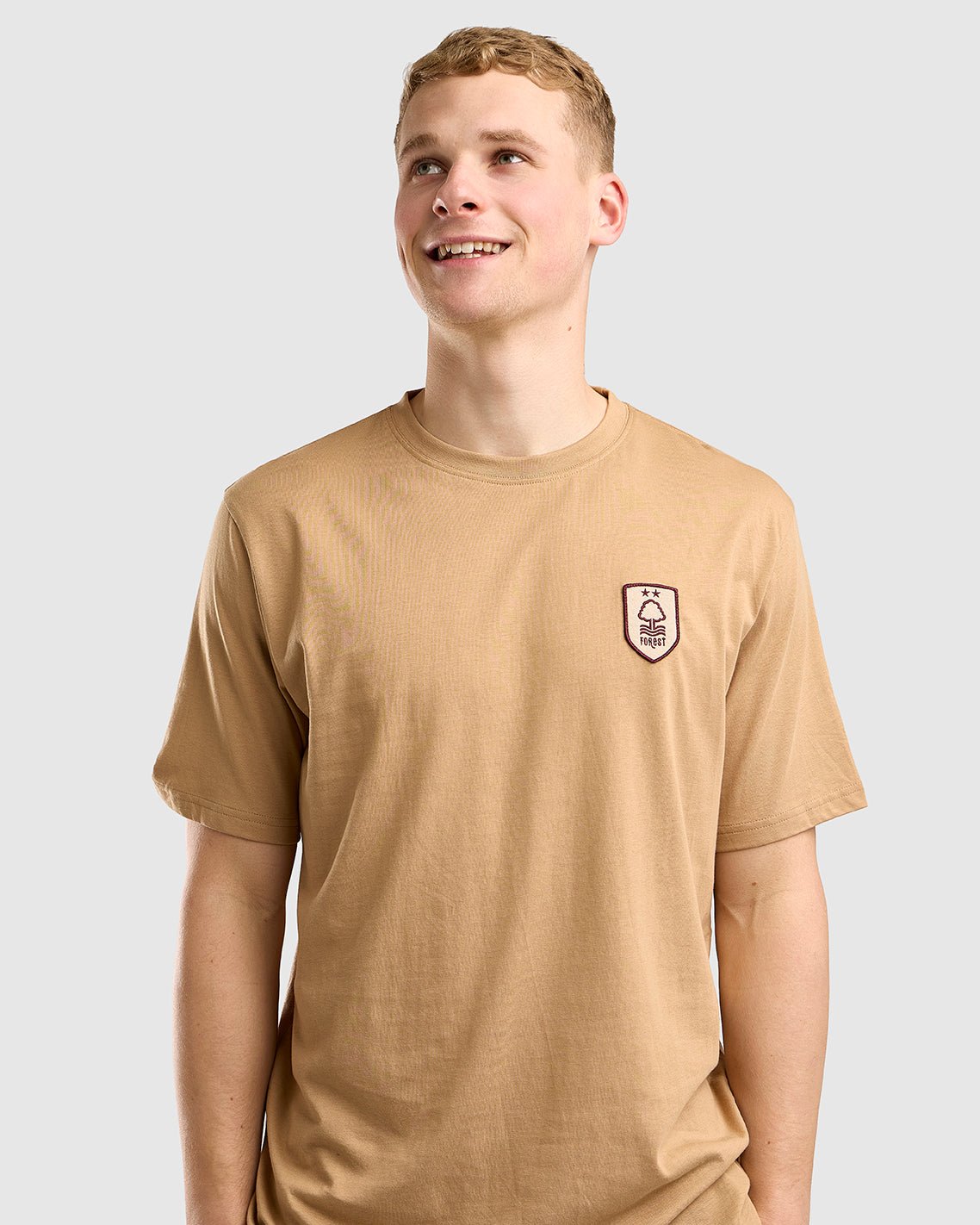 NFFC Sand Legacy Relaxed T-Shirt - Nottingham Forest FC