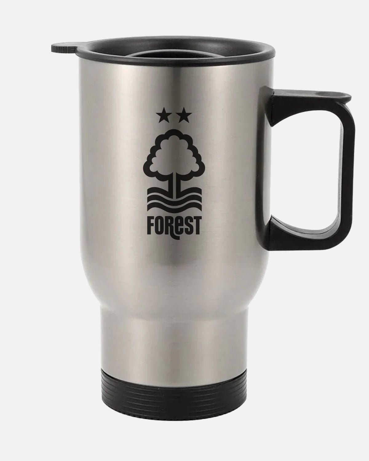 NFFC Silver Travel Mug - Nottingham Forest FC