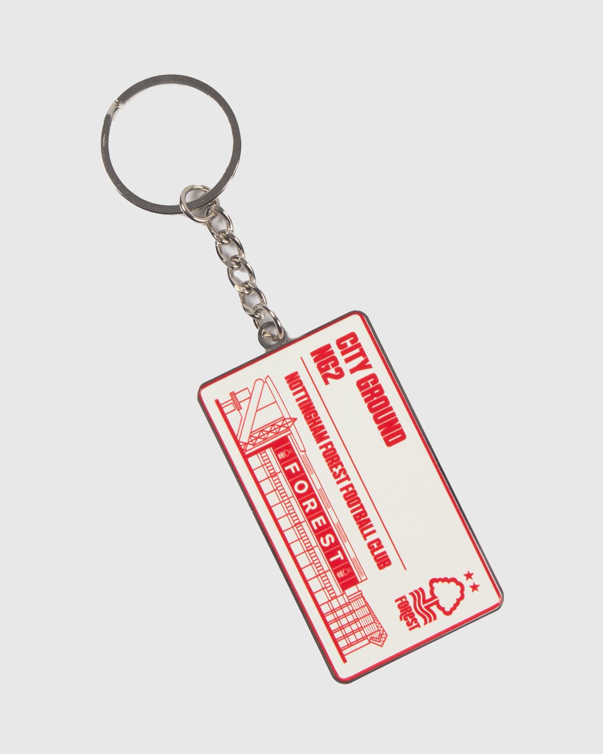 NFFC Stadium Collection Keyring - Nottingham Forest FC