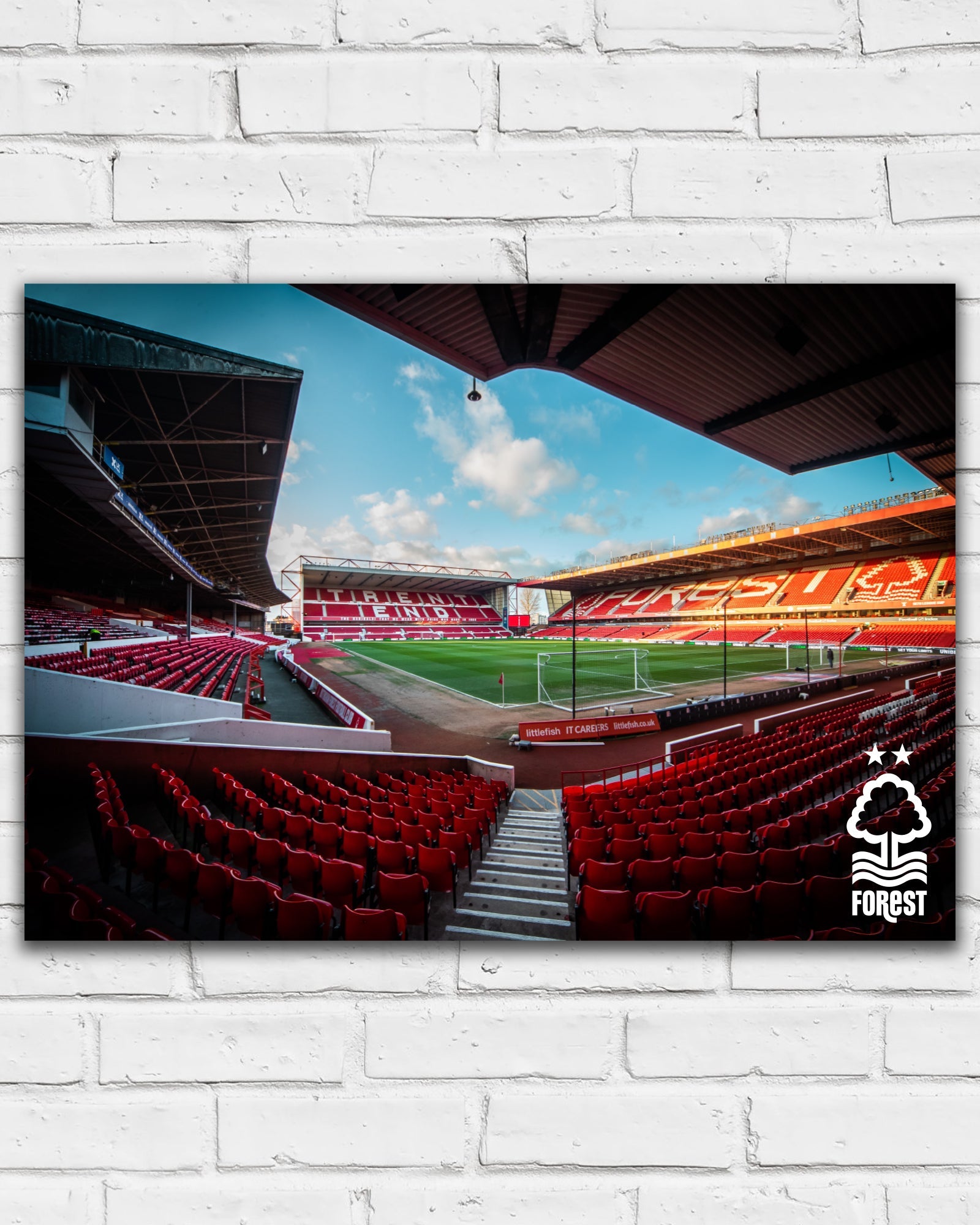 NFFC Stadium Day Time Print - Framed/Unframed - Nottingham Forest FC