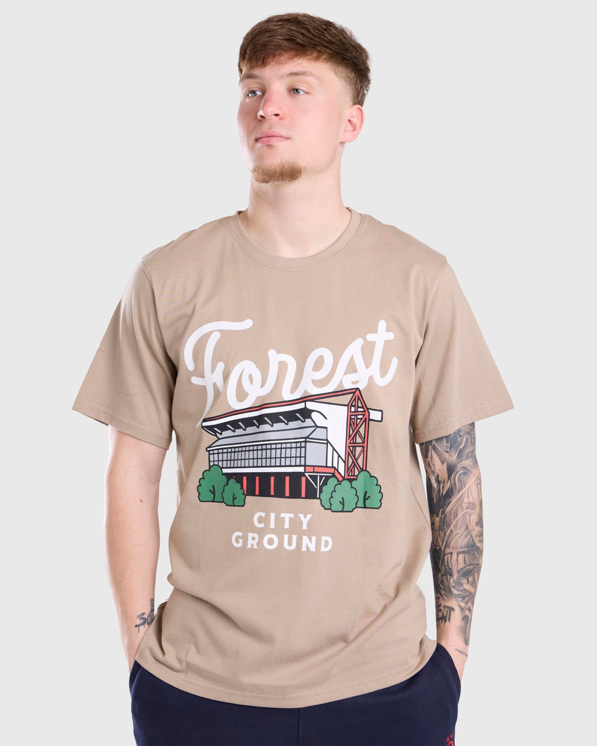 NFFC Stone Home T-Shirt - Nottingham Forest FC