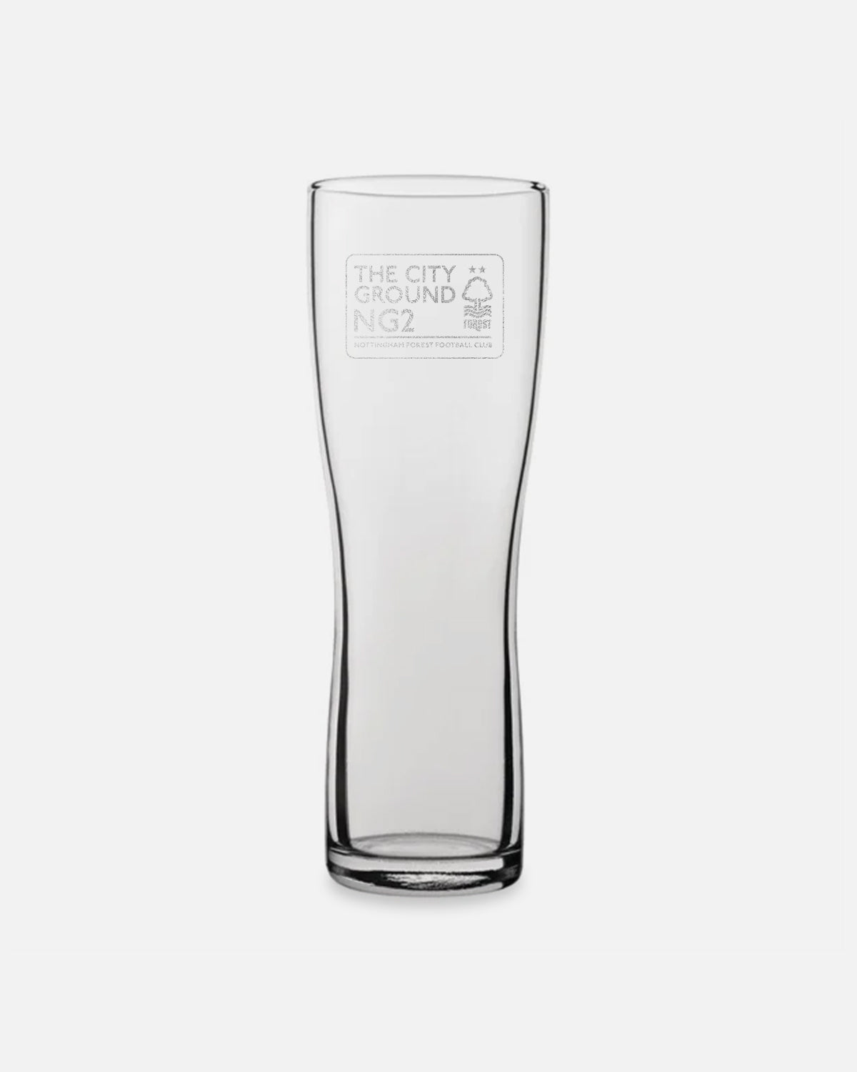 NFFC Street Sign Pilsner Glass - Nottingham Forest FC