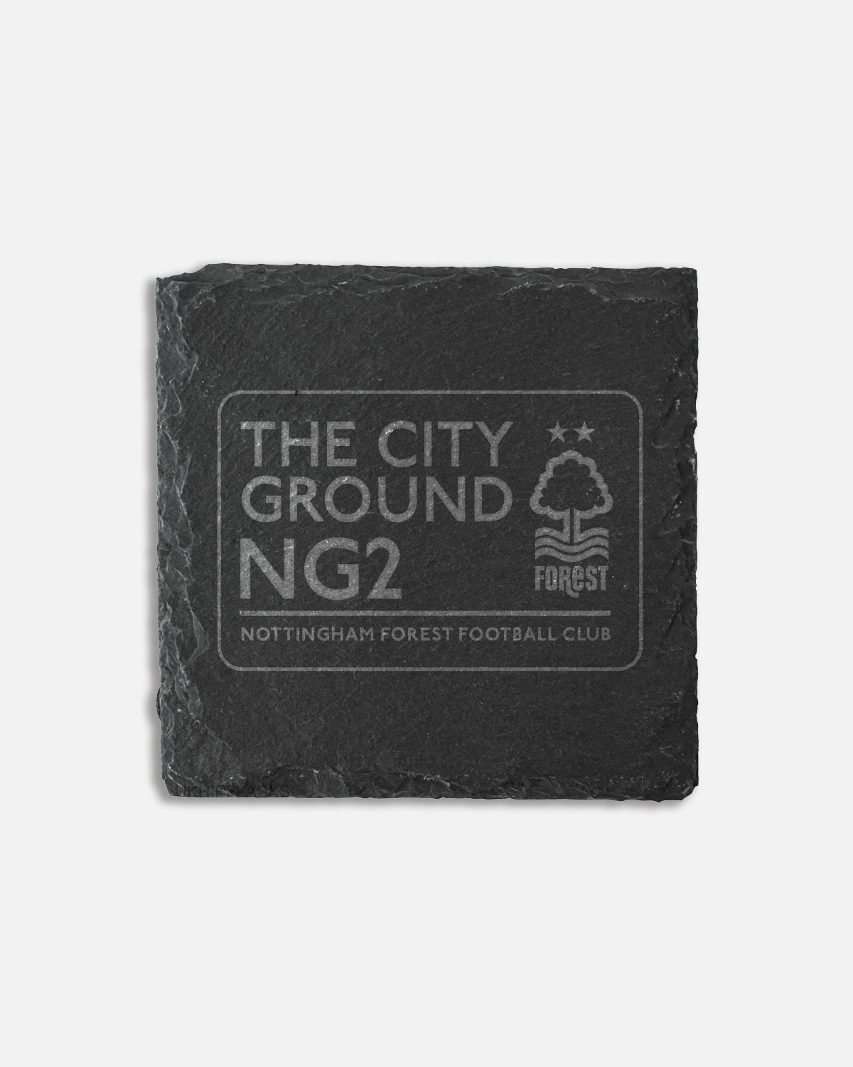 NFFC Street Sign Slate Coaster - Nottingham Forest FC