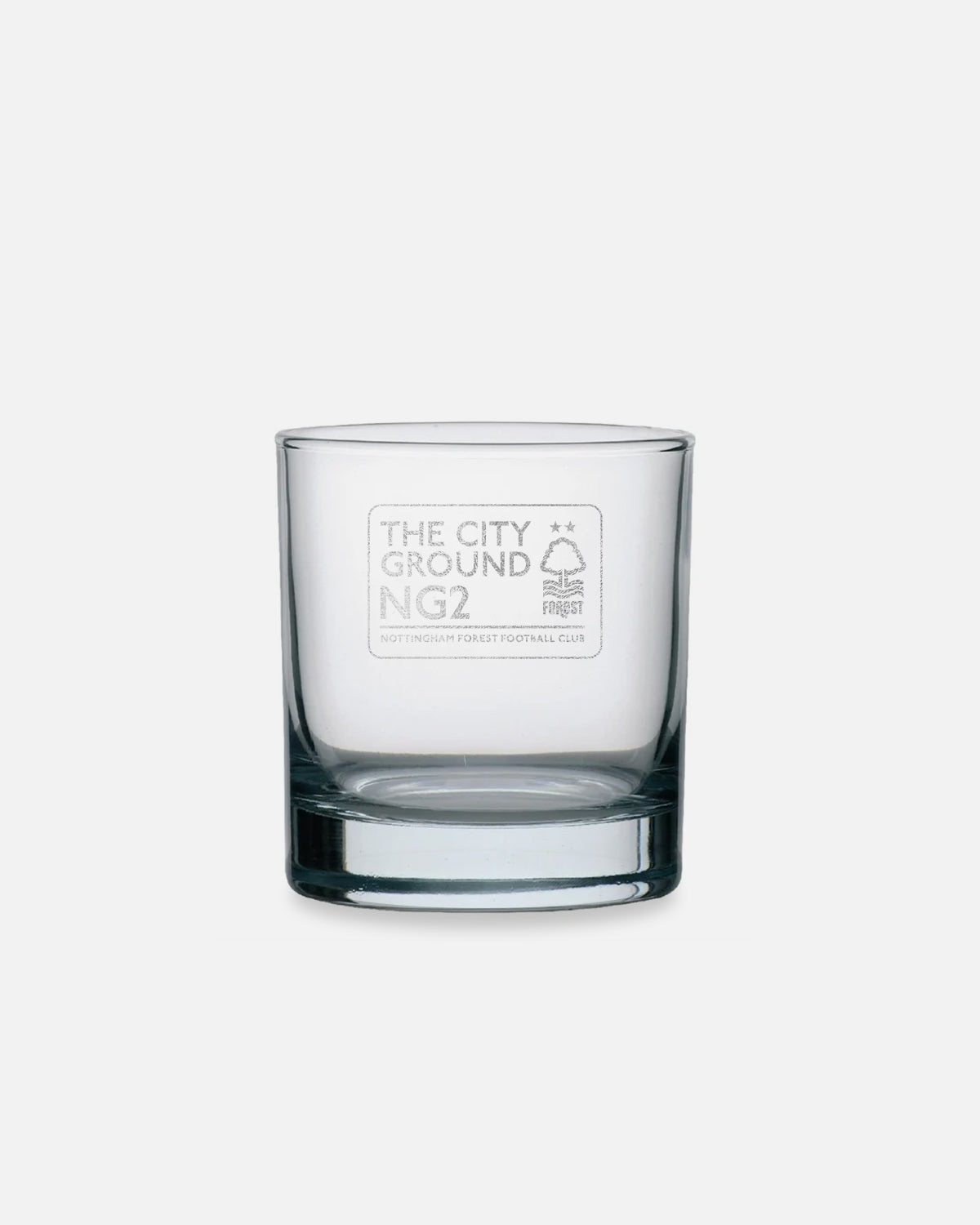 NFFC Street Sign Whiskey Glass - Nottingham Forest FC