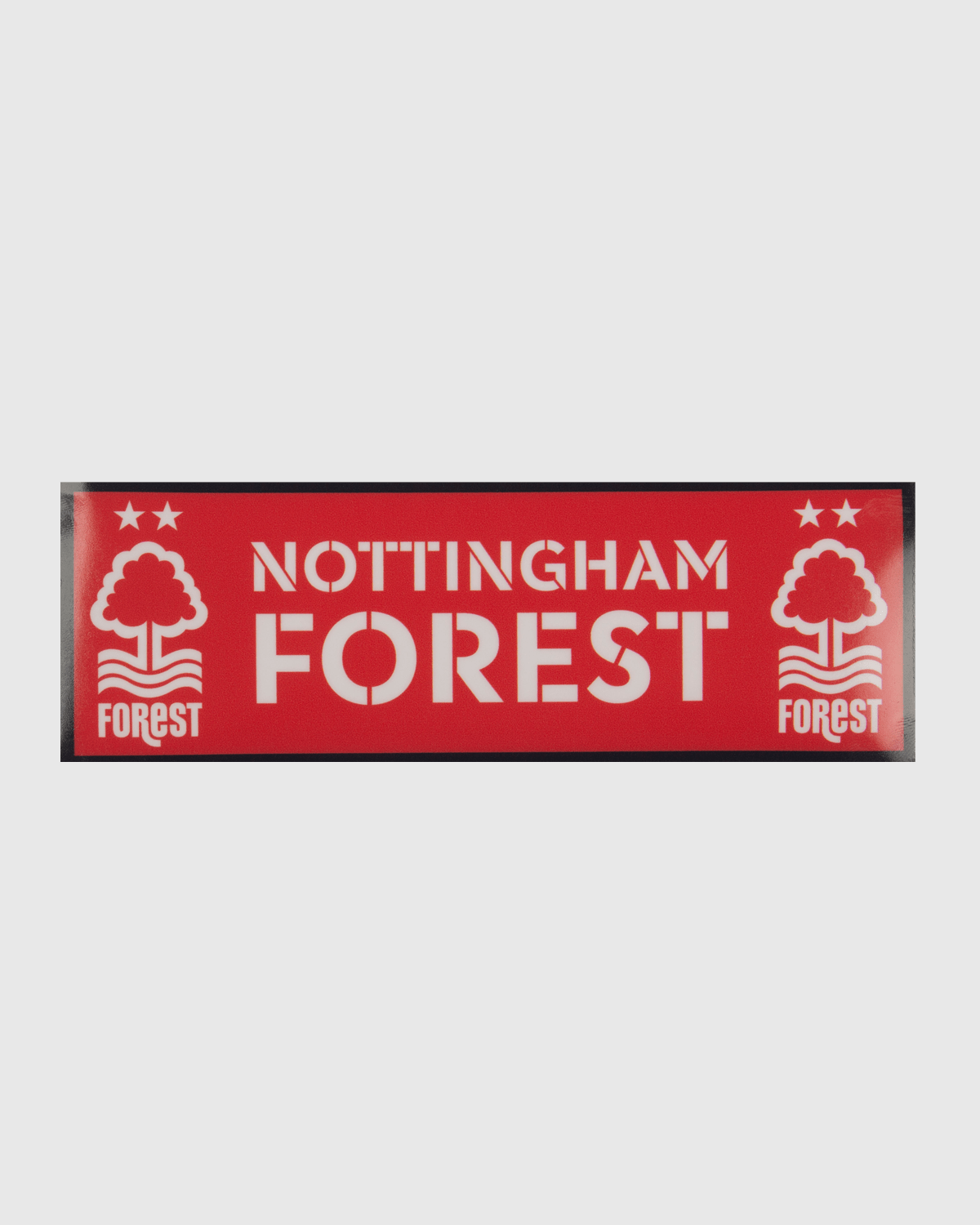 NFFC Text Car Sticker - Nottingham Forest FC