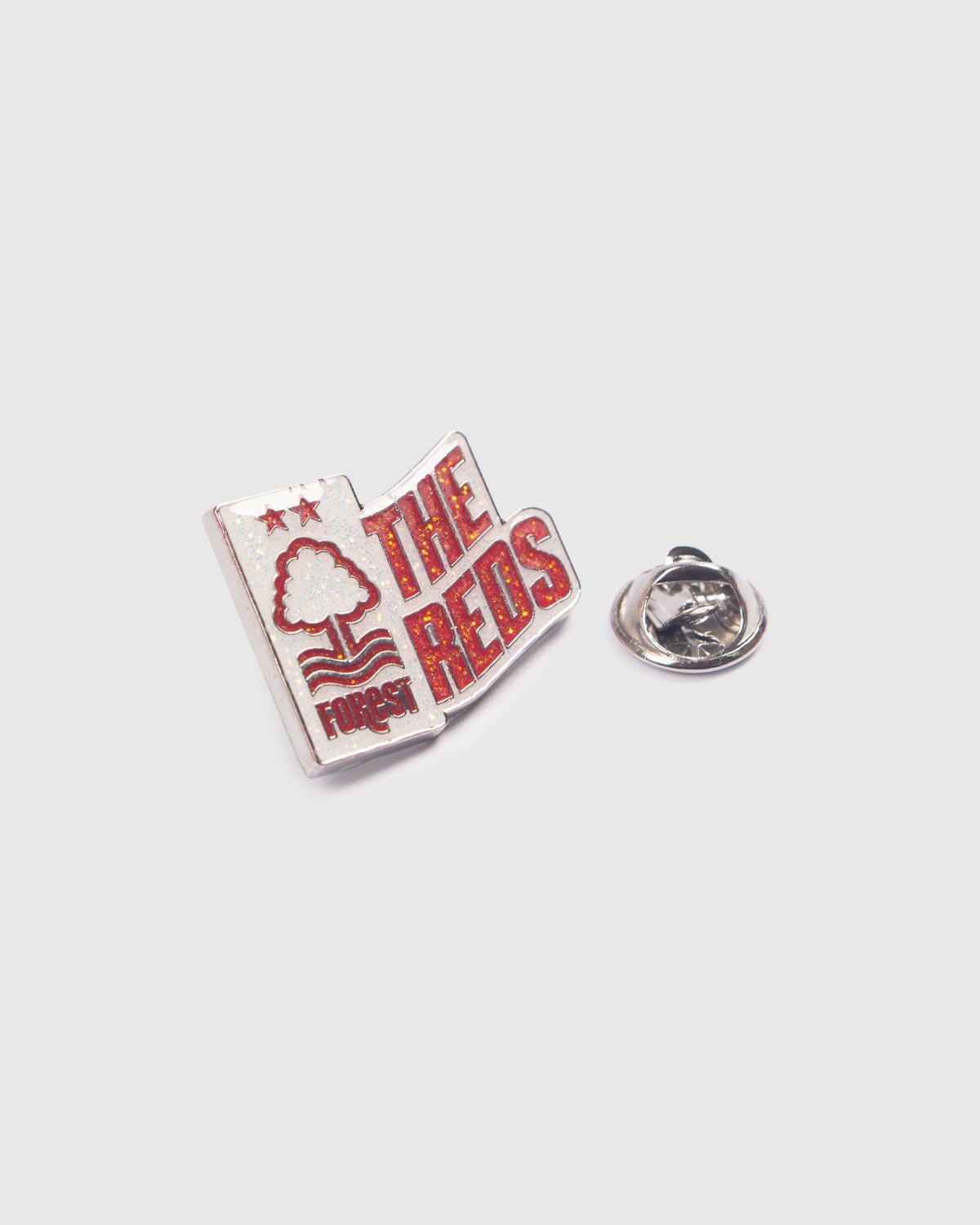 NFFC The Reds Glitter Pin Badge - Nottingham Forest FC