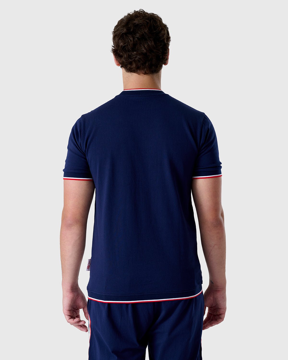 NFFC Tipped Short Sleeve Lounge Top - Nottingham Forest FC