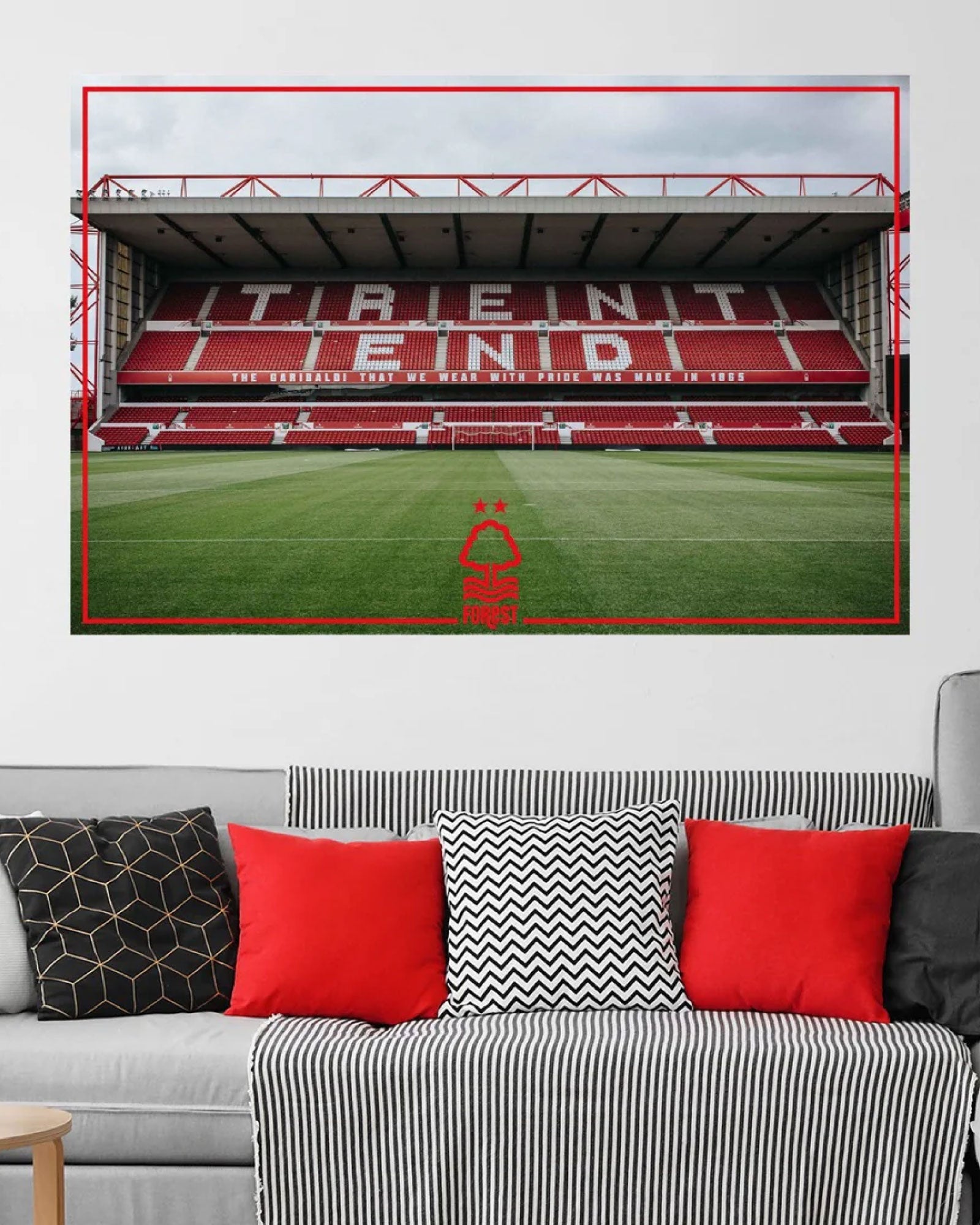 NFFC Trent End Wall Sticker - Nottingham Forest FC