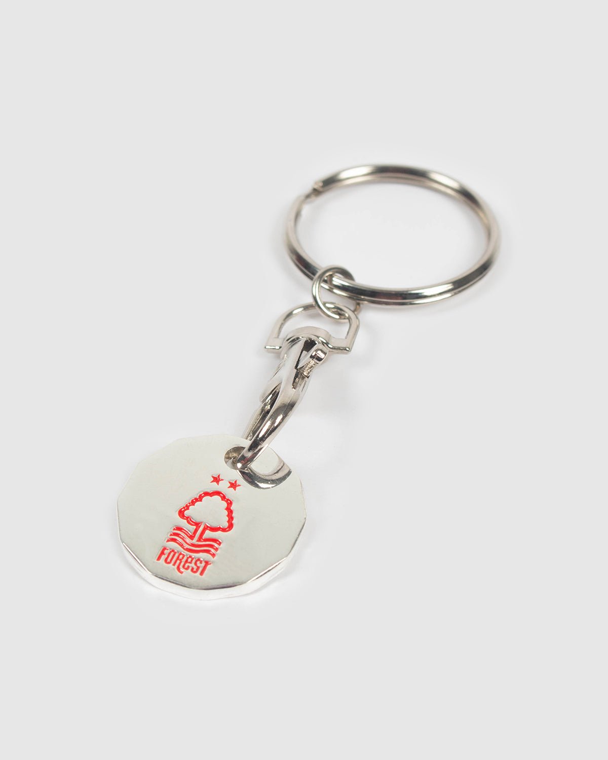 NFFC Trolley Coin Keyring - Nottingham Forest FC