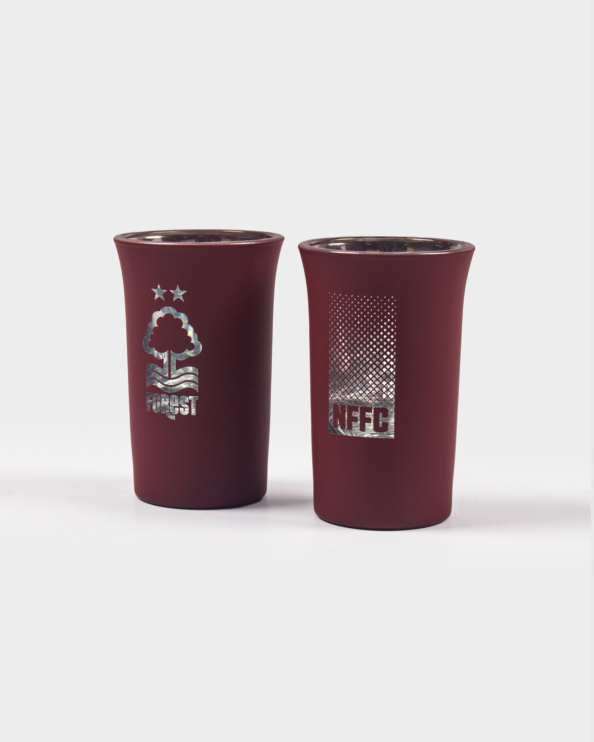 NFFC Vision 2 Pack Shot Glasses - Nottingham Forest FC