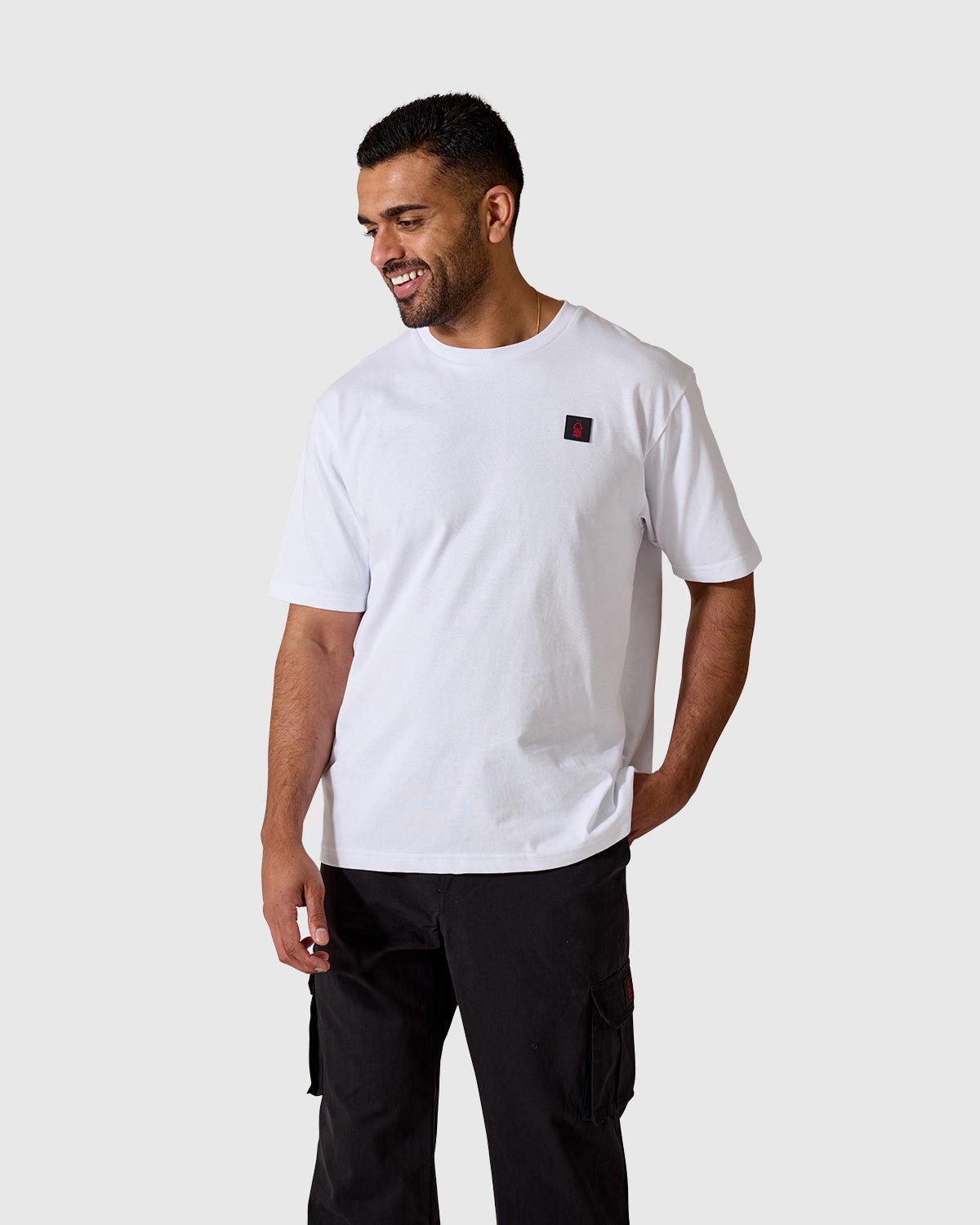 NFFC White DNA Relaxed T-Shirt - Nottingham Forest FC