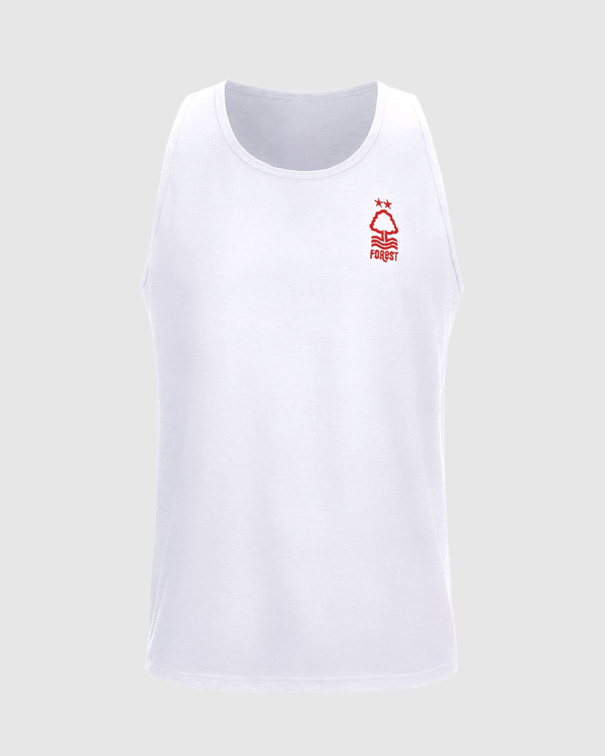 NFFC White Essential Crest Vest - Nottingham Forest FC