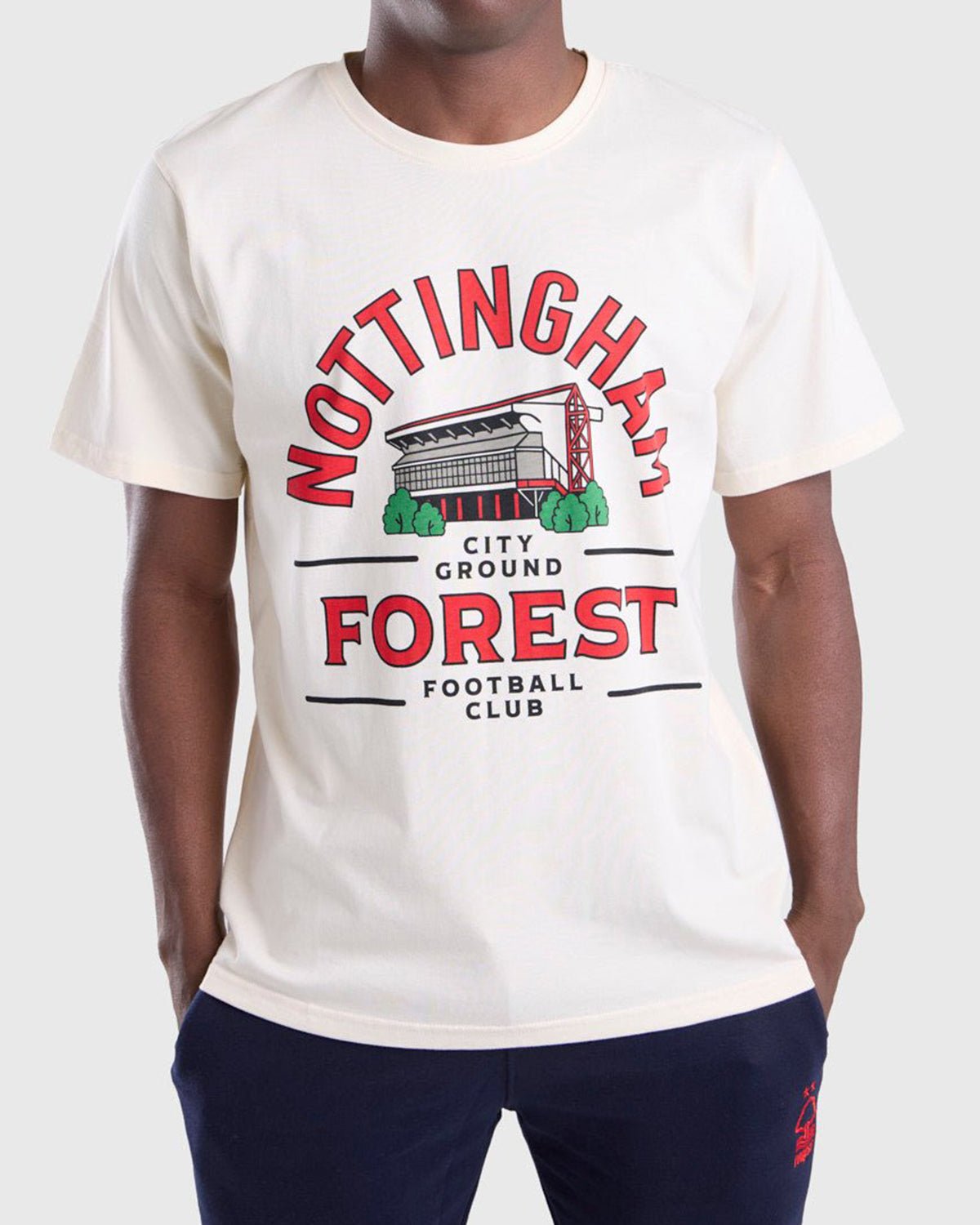 NFFC White Home T-Shirt - Nottingham Forest FC