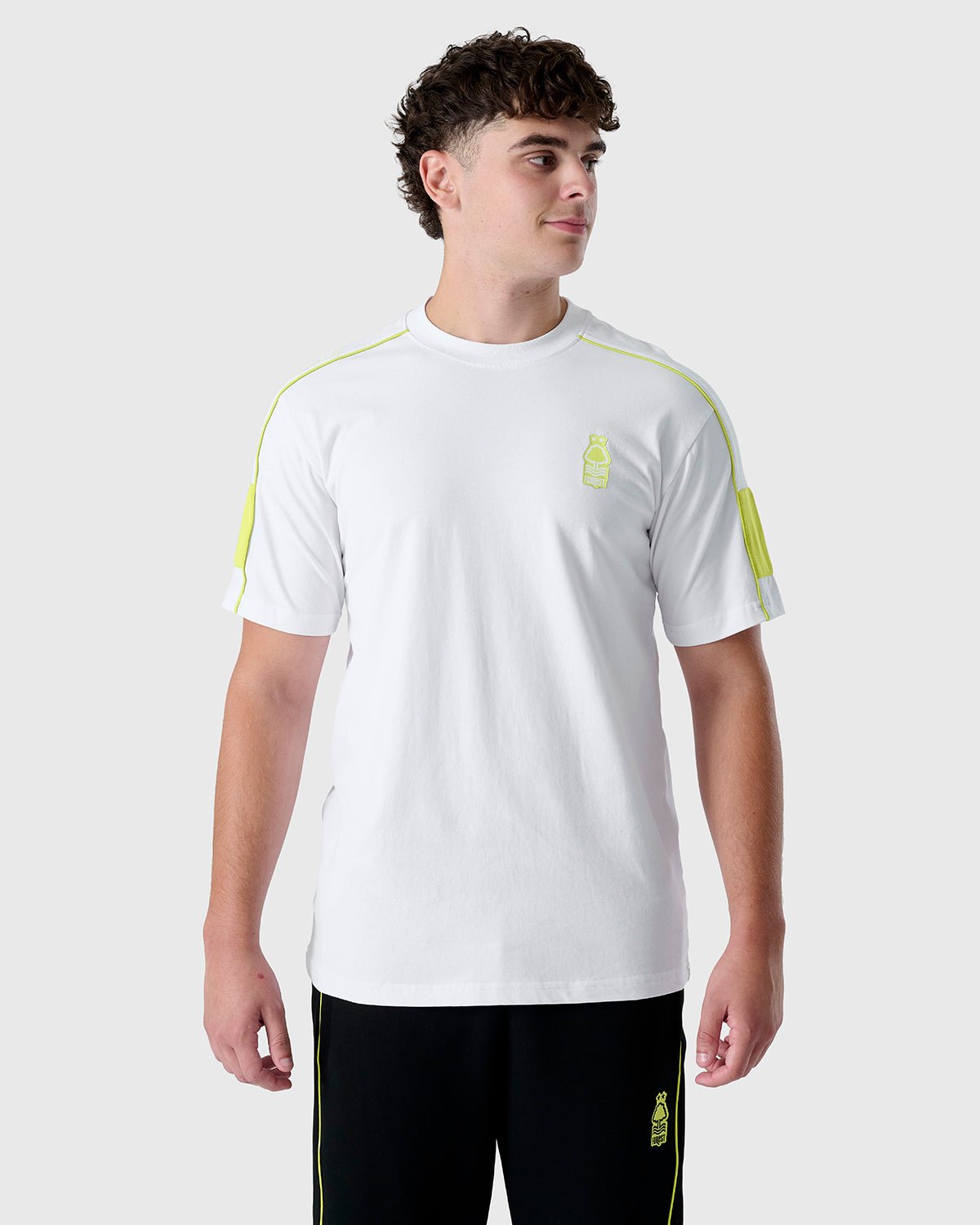 NFFC White Neon Pop T-Shirt - Nottingham Forest FC