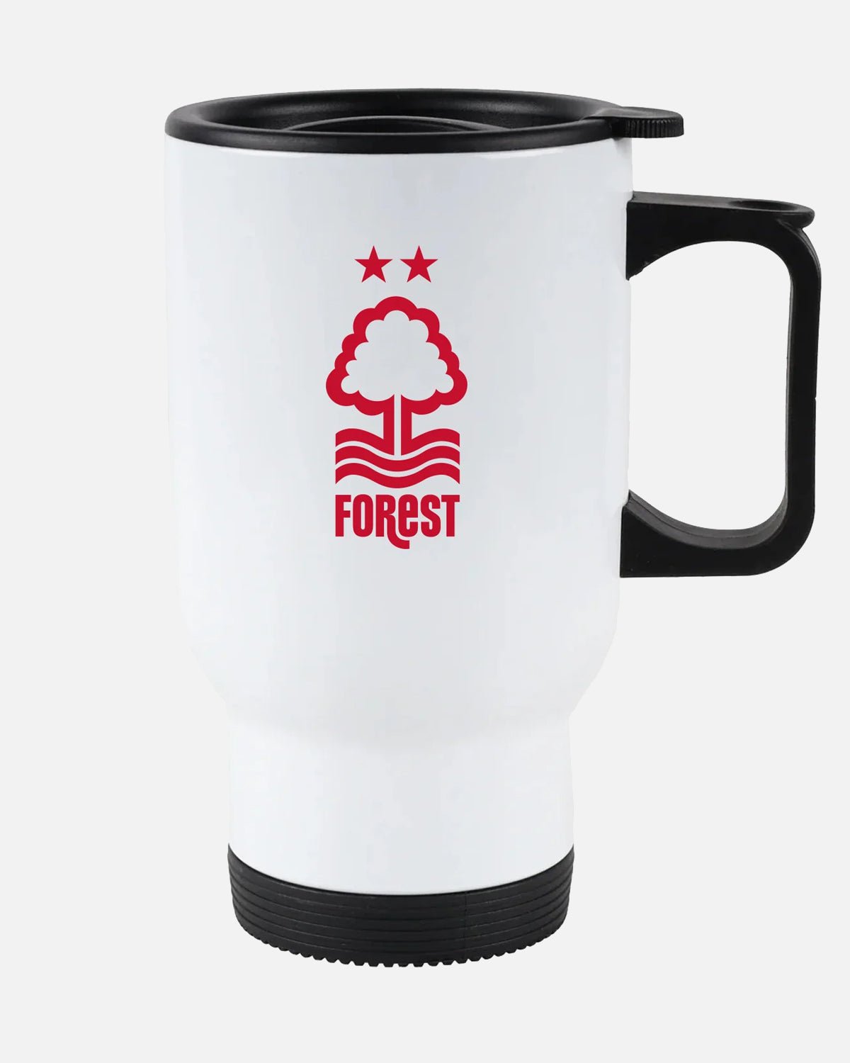 NFFC White Travel Mug - Nottingham Forest FC