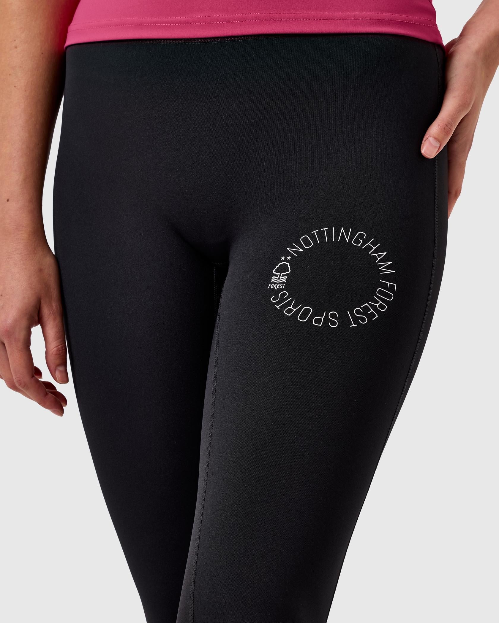 NFFC Women's Black Leggings - Nottingham Forest FC