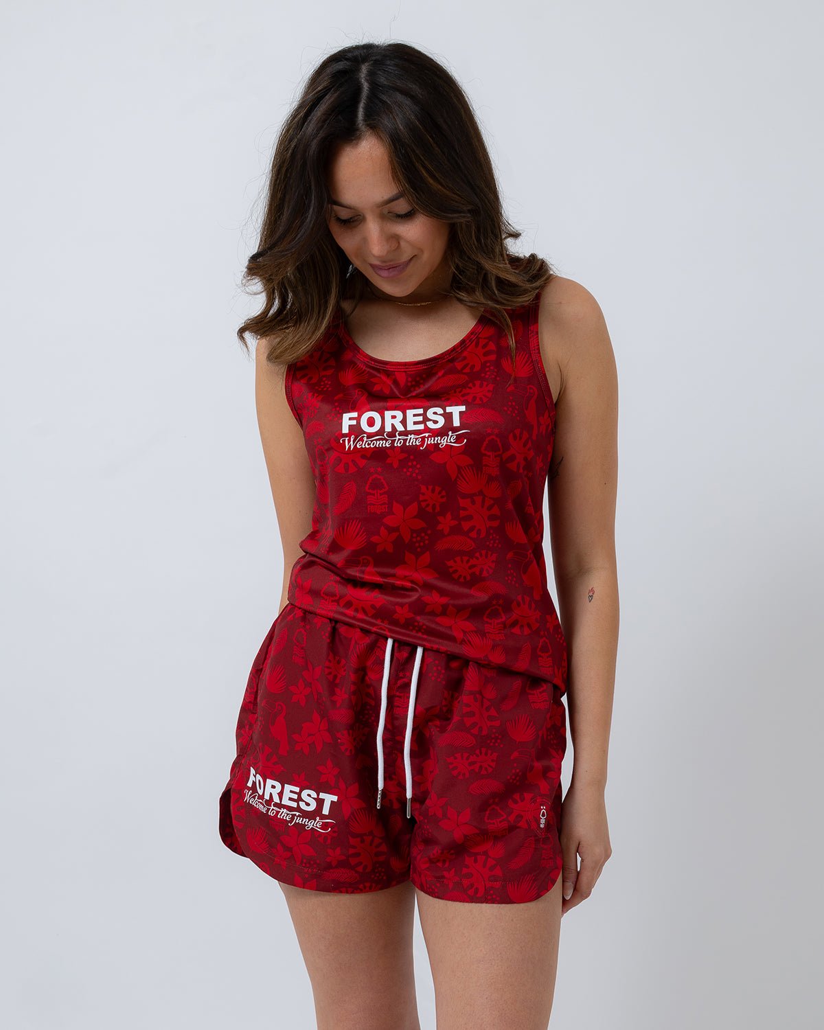 NFFC Women's Jungle All Over Print Vest - Nottingham Forest FC