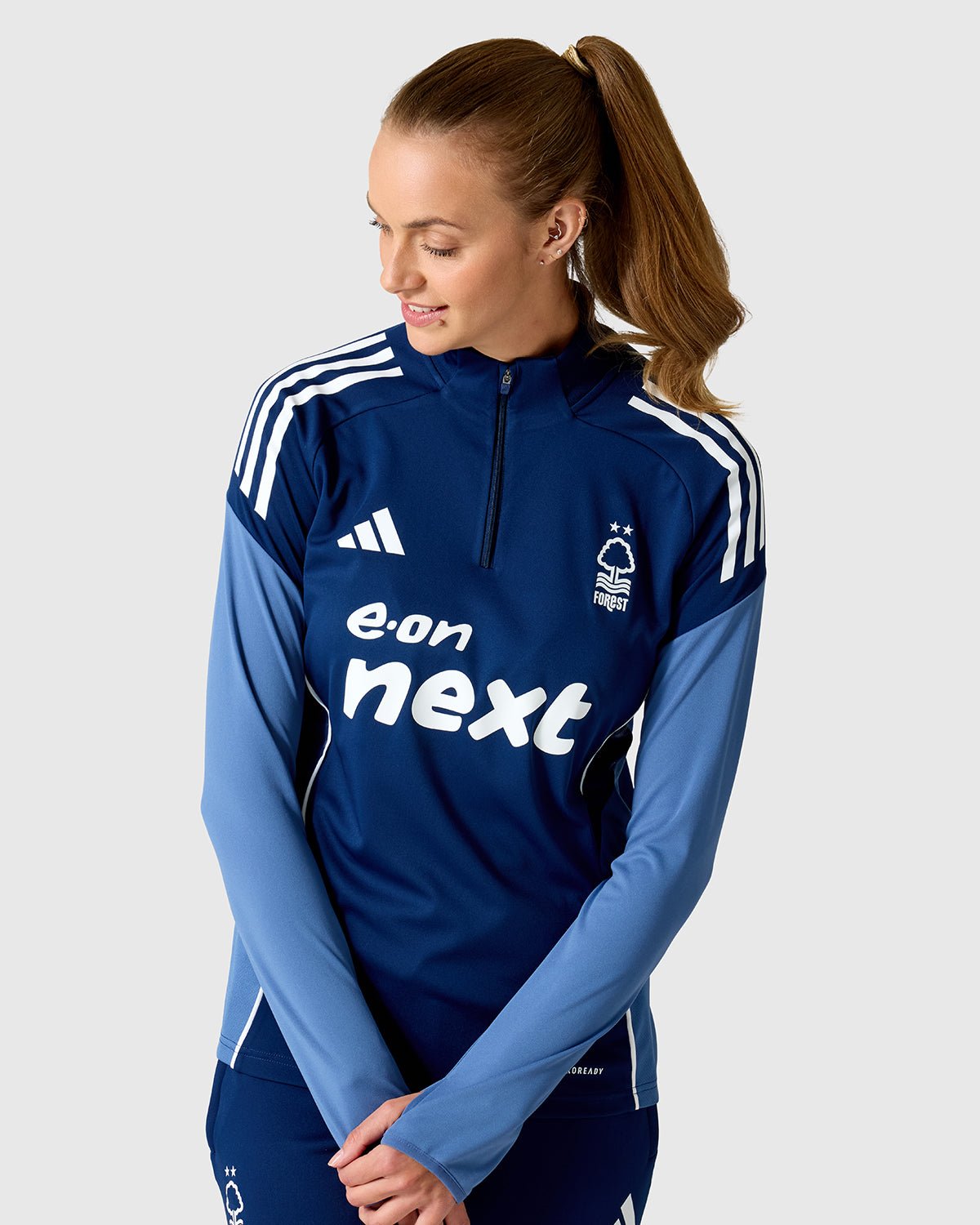 NFFC Women's Navy Training 1/4 Zip Top 25/26 - Nottingham Forest FC