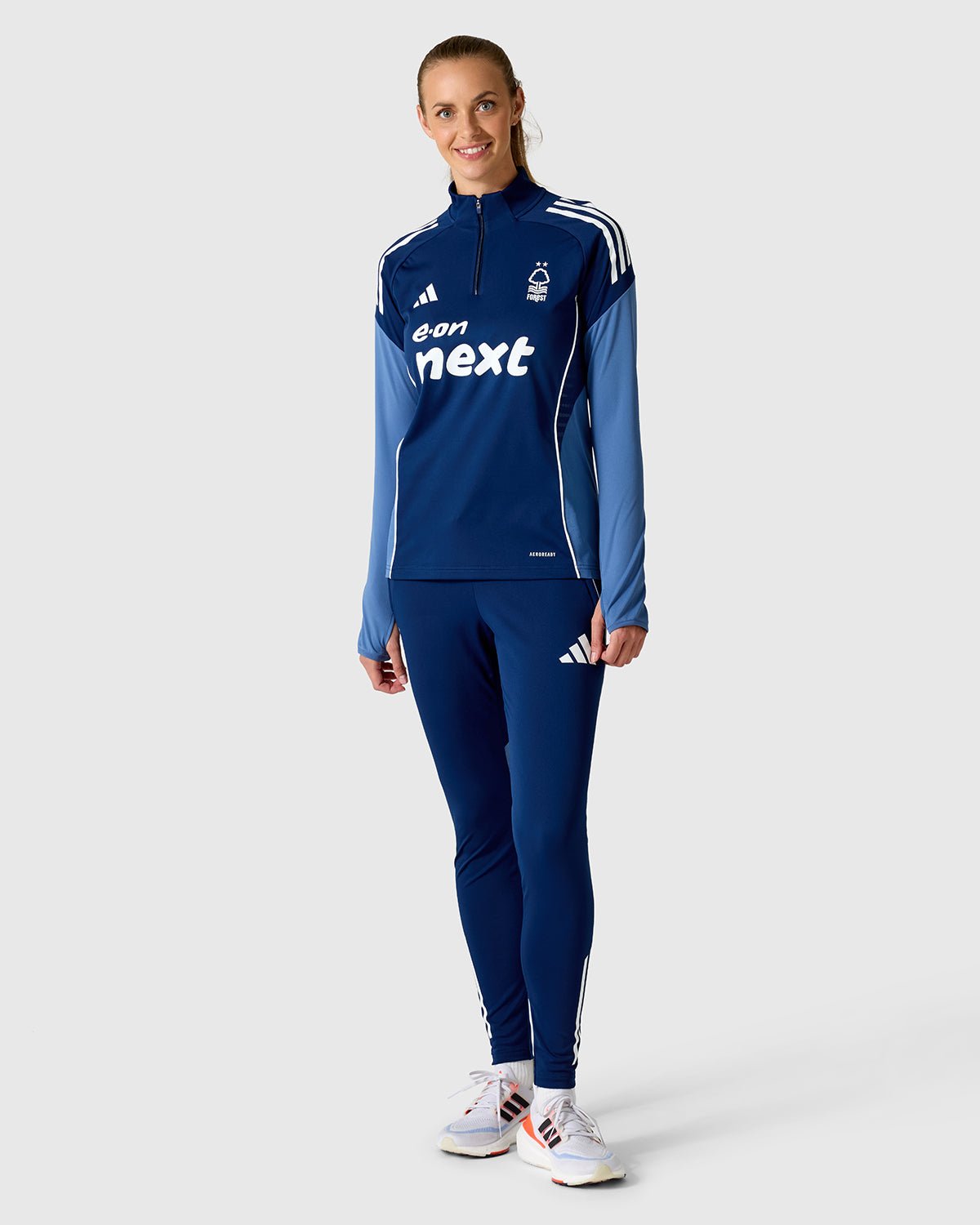 NFFC Women's Navy Training 1/4 Zip Top 25/26 - Nottingham Forest FC