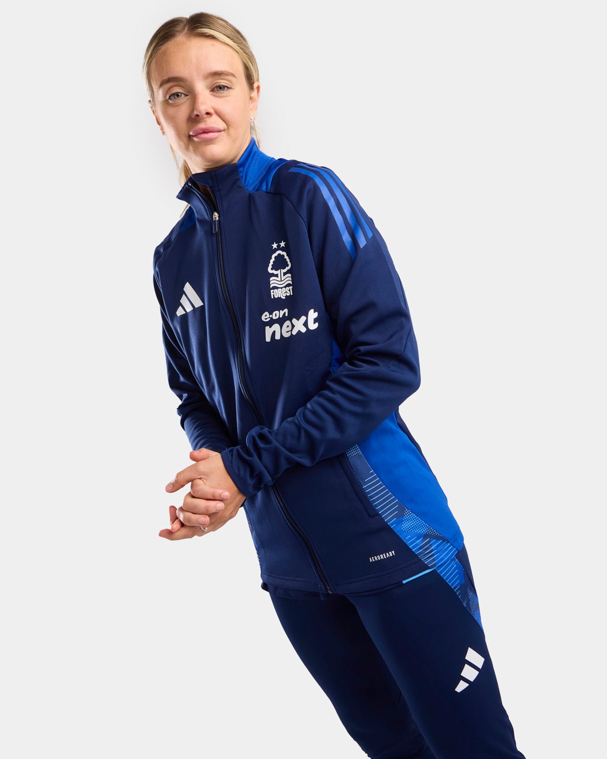 NFFC Women's Navy Training Track Jacket 24/25 - Nottingham Forest FC