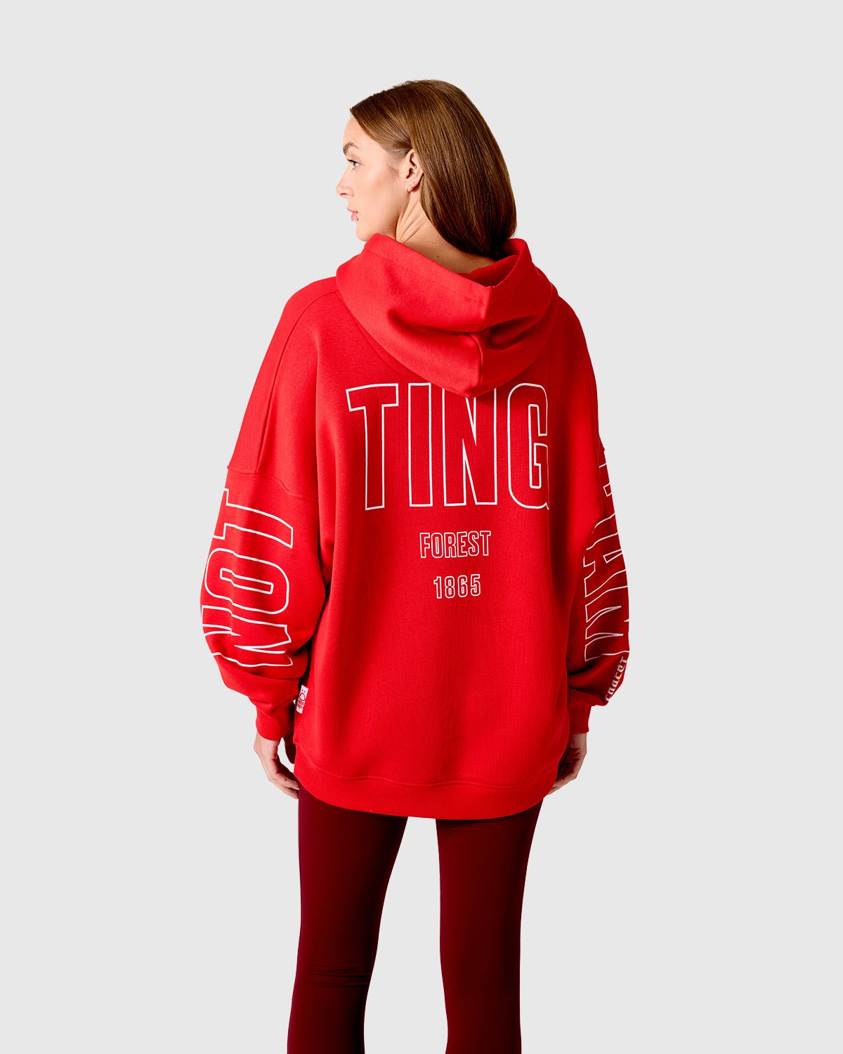 NFFC Women's Oversized Keyline Hoodie - Nottingham Forest FC
