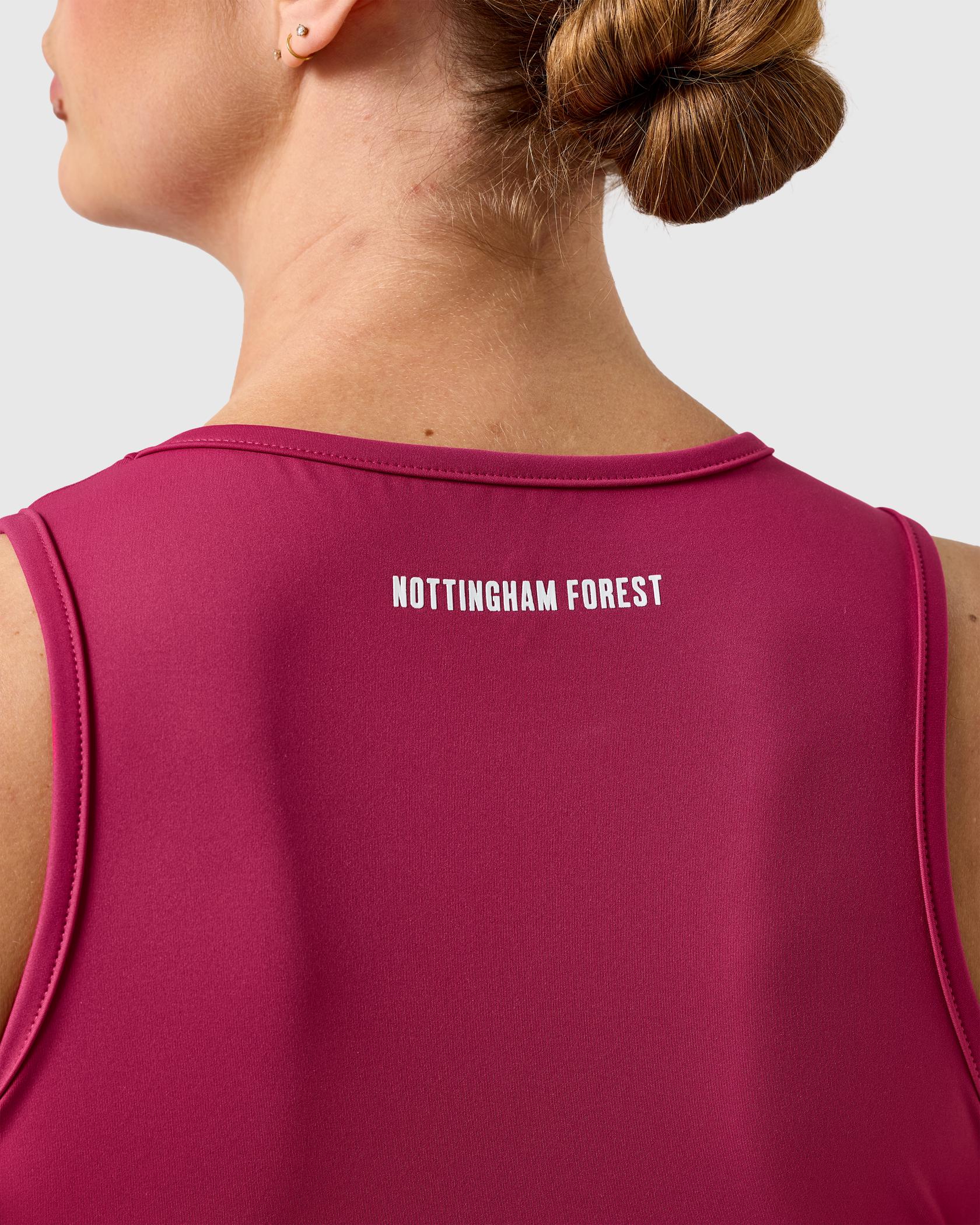 NFFC Women's Pink Slim Fit Vest - Nottingham Forest FC