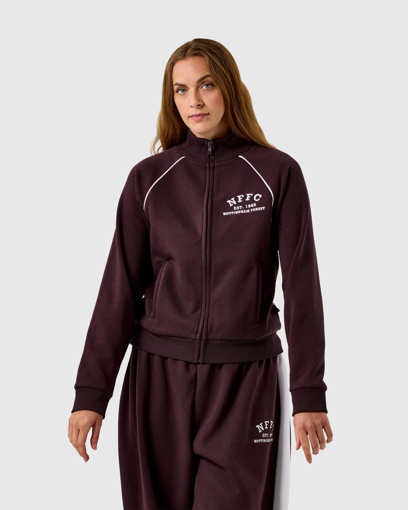 NFFC Women's Plum Plush Jacket - Nottingham Forest FC