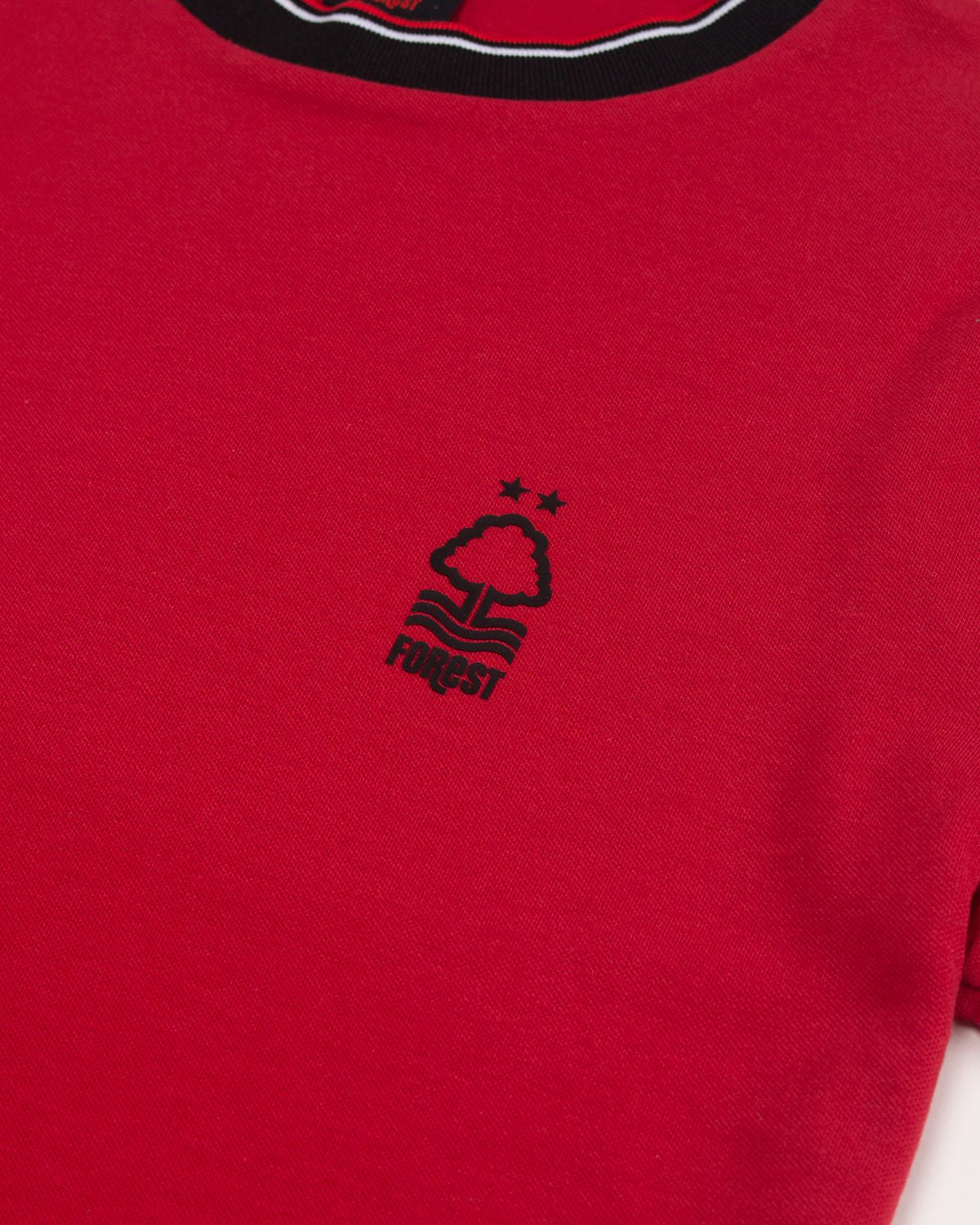 NFFC Womens Red Essential Ringer T - Shirt - Nottingham Forest FC