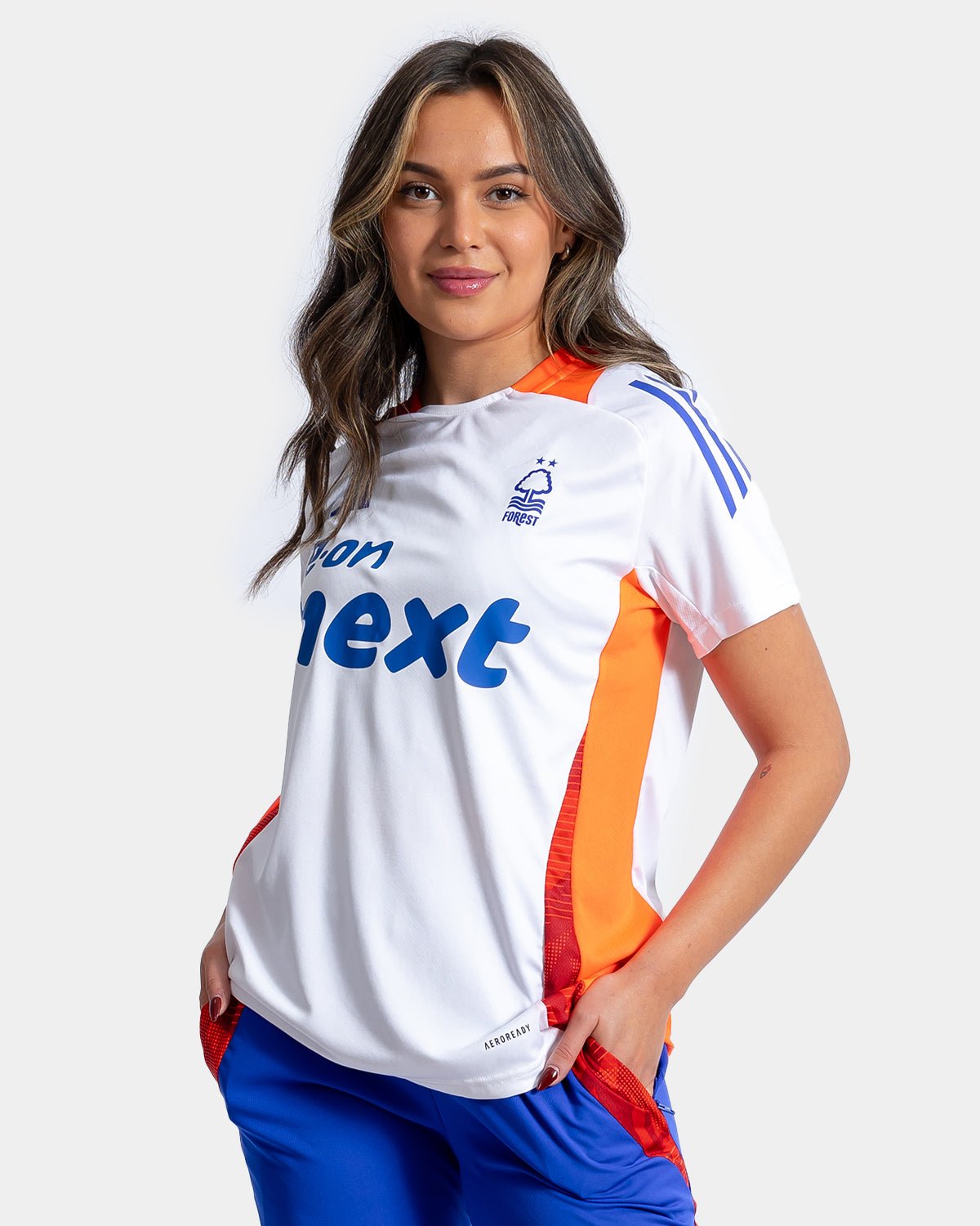 NFFC Women's White Pre - Match Jersey 24/25 - Nottingham Forest FC