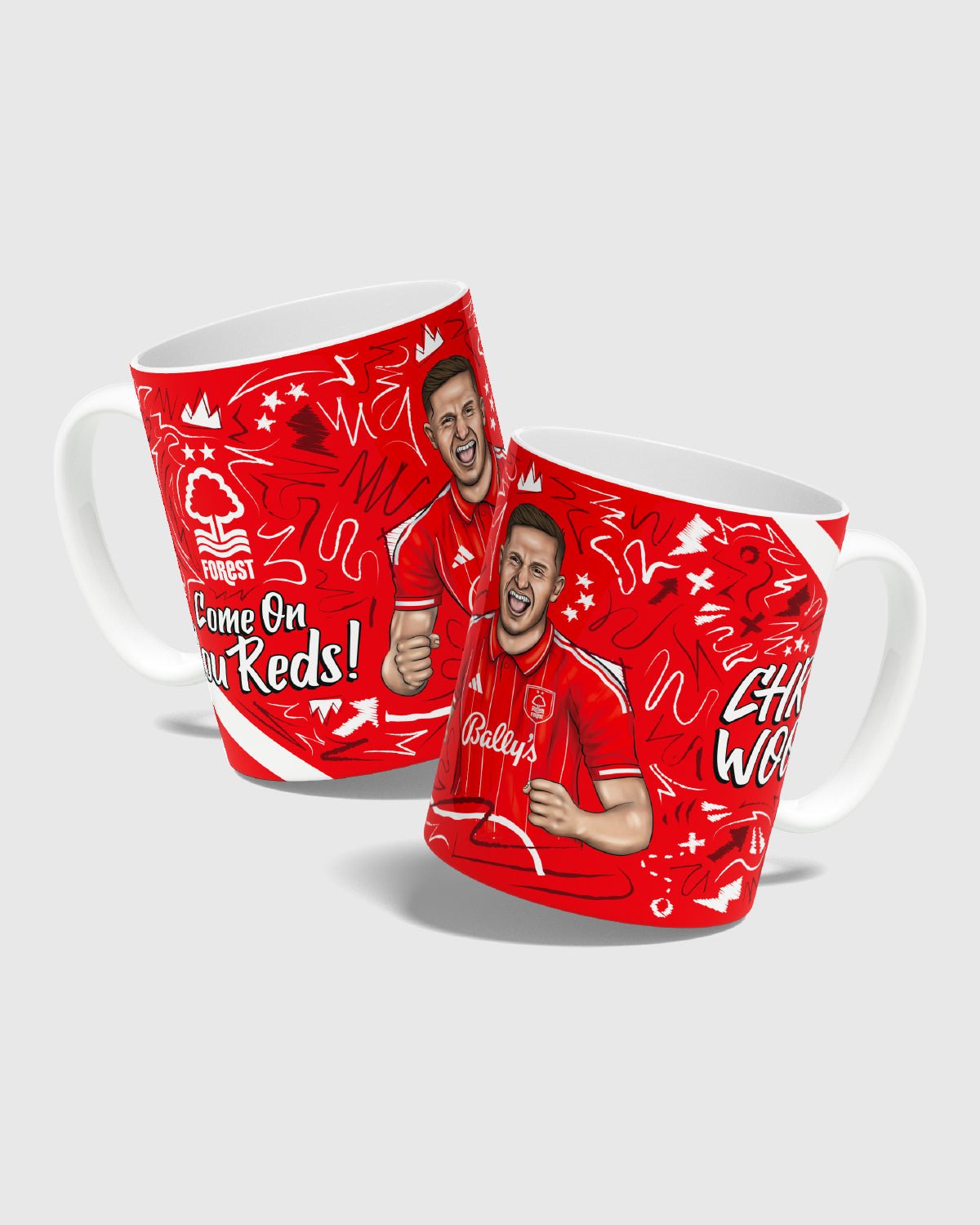 NFFC Wood Mug - Nottingham Forest FC