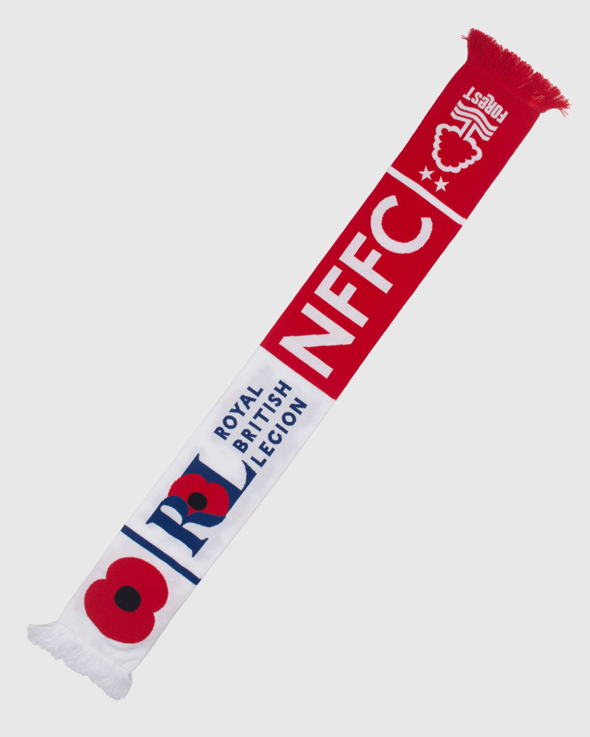 NFFC x RBL Half & Half Scarf - Nottingham Forest FC