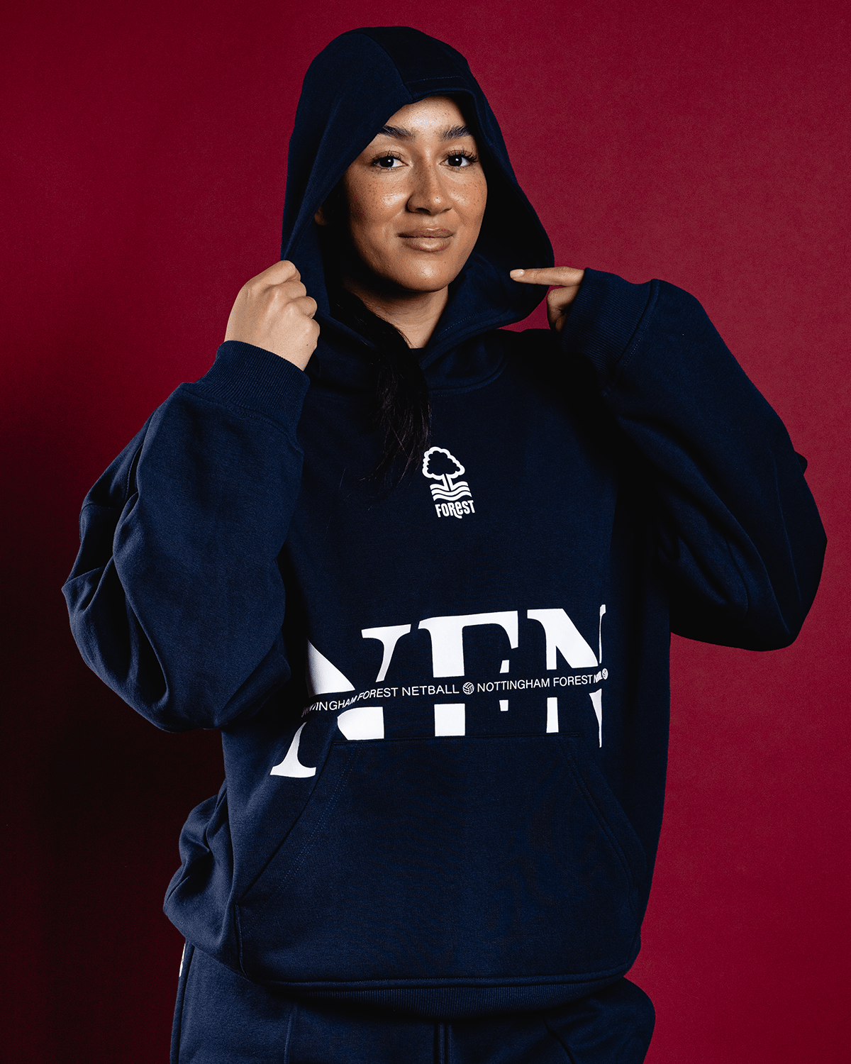 NFN Rest Day Navy Hoodie - Nottingham Forest FC