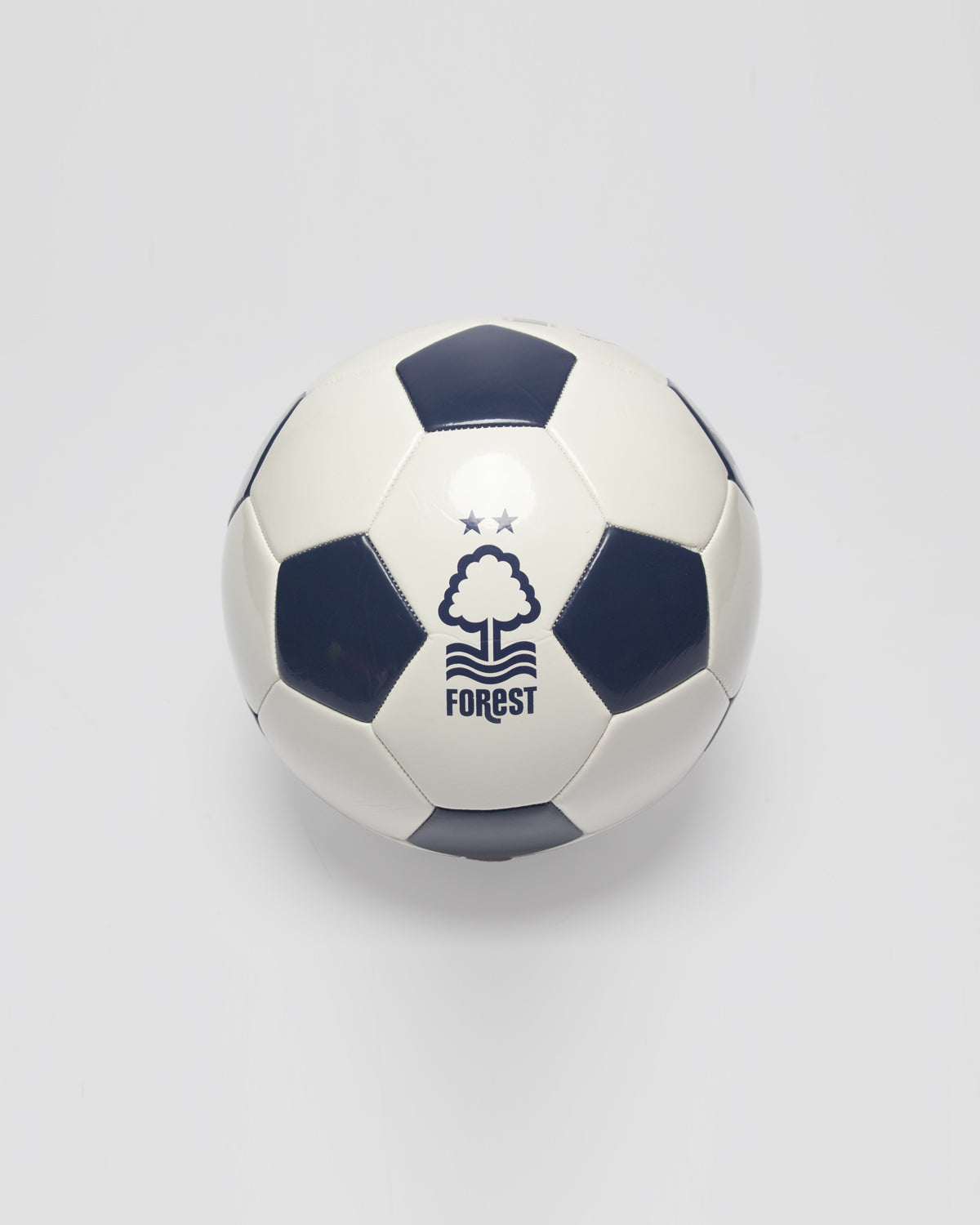 NFFC Cream & Navy Football - Size 1