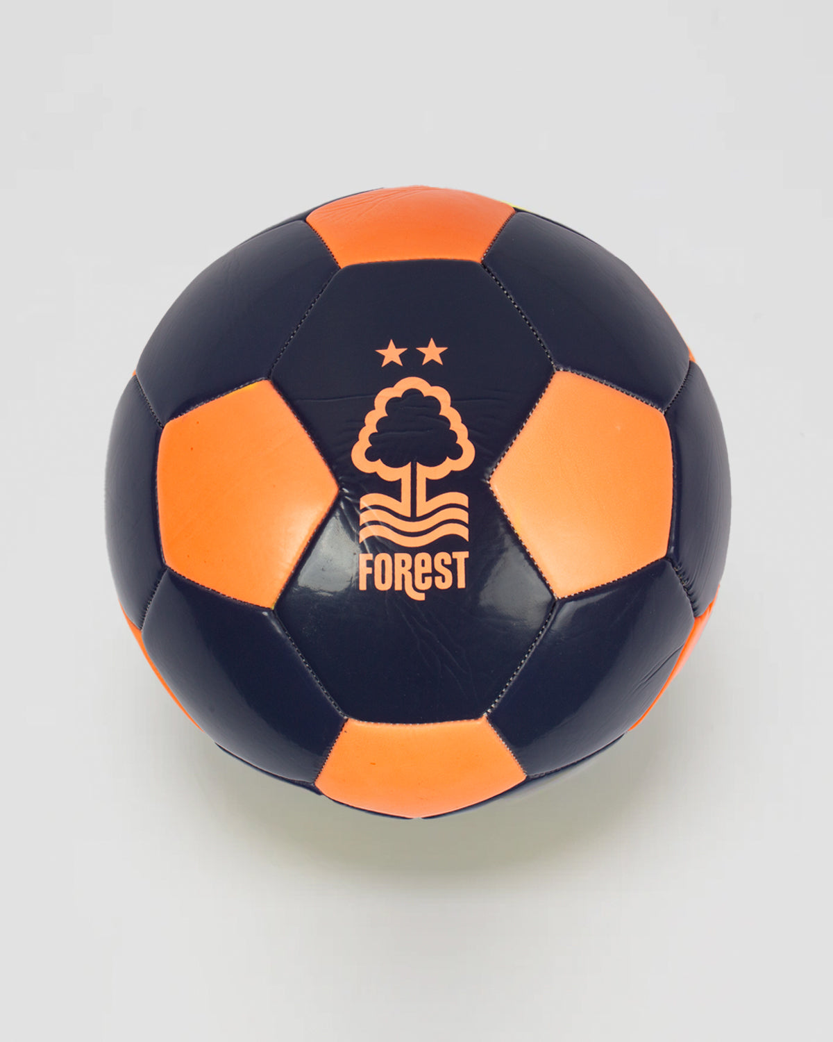 NFFC Navy & Fluorescent Orange Football - Size 5