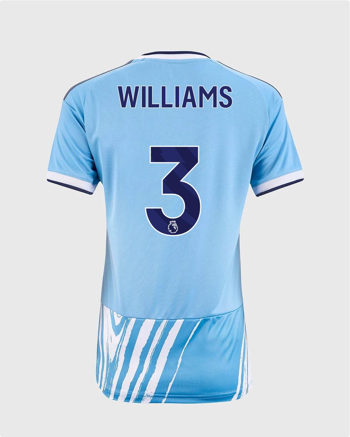 NFFC 26/27 Women's Third Shirt with Williams 3 Premier League Printing