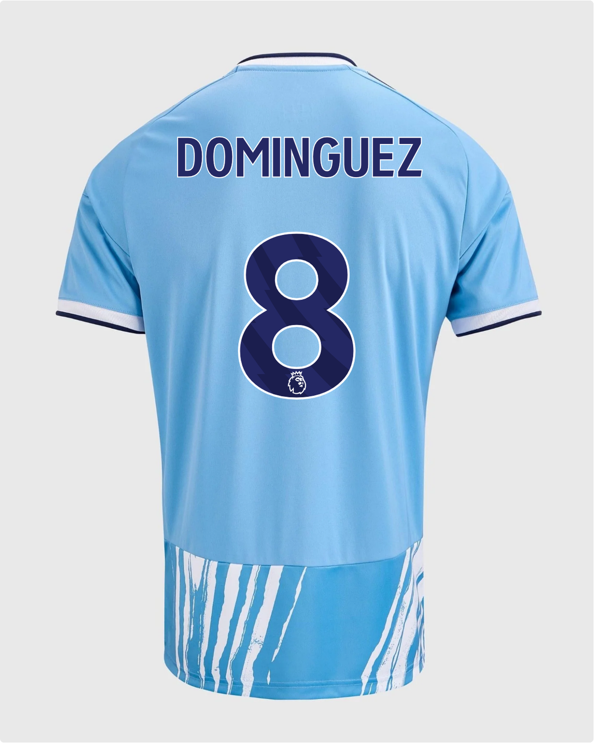 NFFC 26/27 Third Shirt with Dominguez 8 Premier League Printing