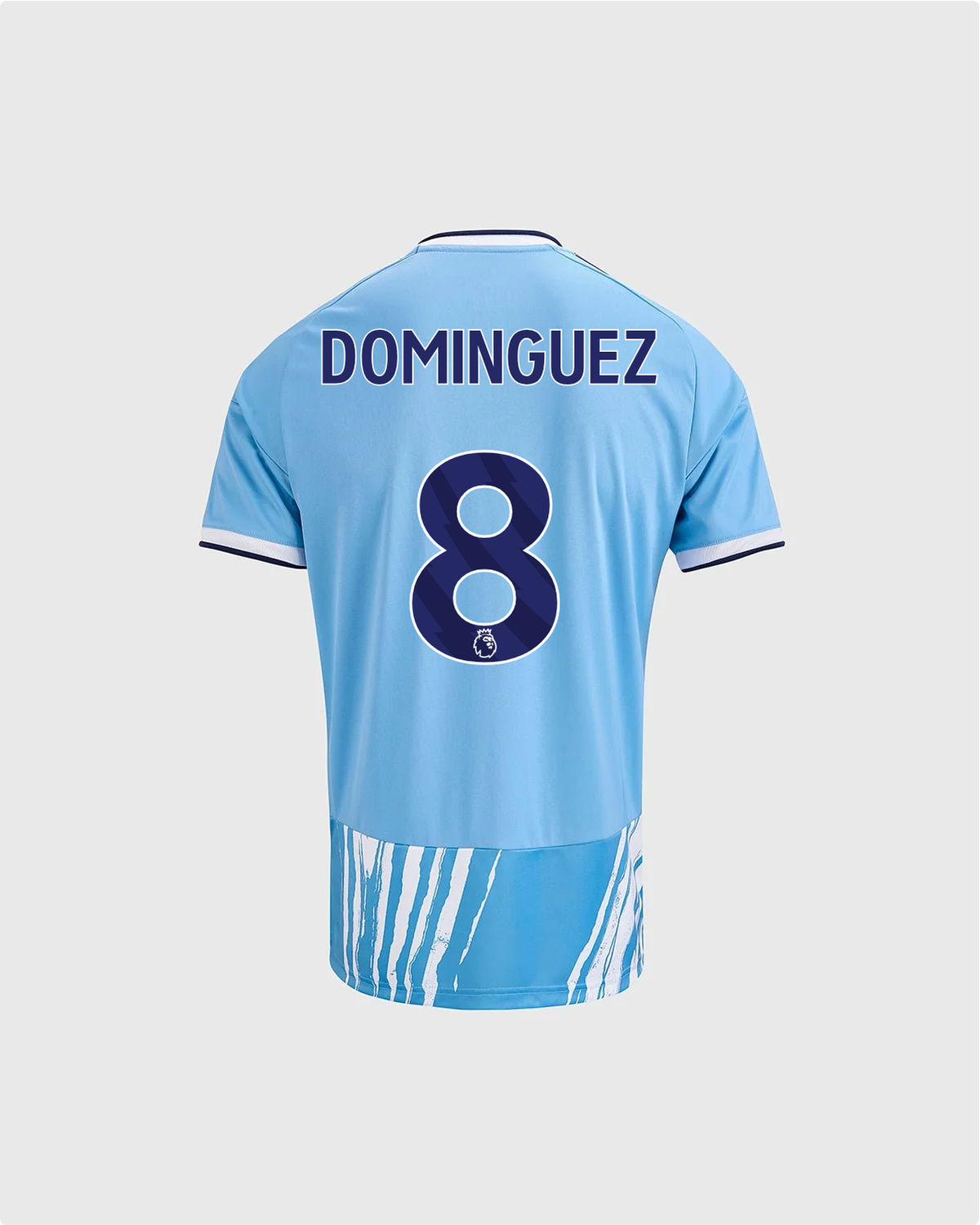 NFFC 26/27 Junior Third Shirt with Dominguez 8 Premier League Printing