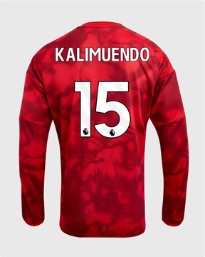 NFFC 26/27 Long Sleeve Home Shirt with Kalimuendo 15 Premier League Printing
