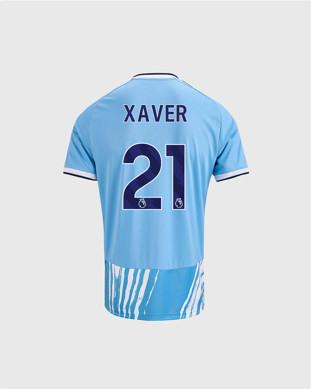 NFFC 26/27 Junior Third Shirt with Xaver 21 Premier League Printing
