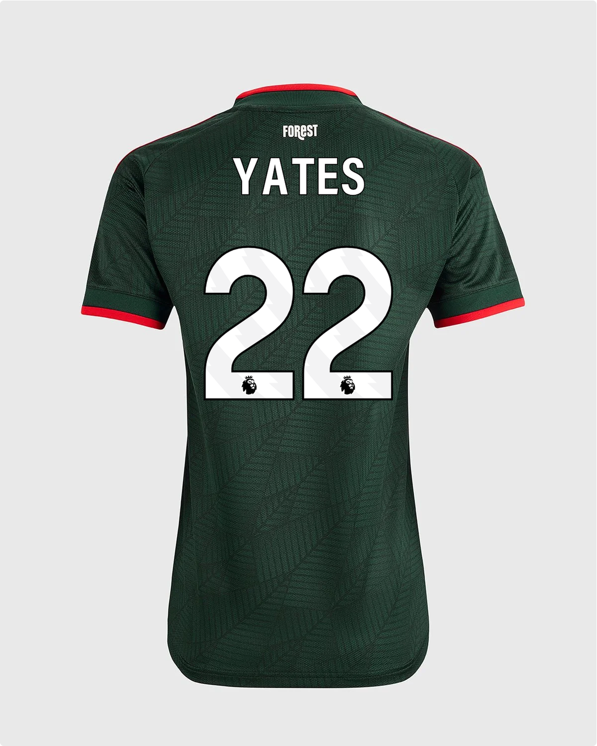 NFFC 26/27 Women's Away Shirt with Yates 22 Premier League Printing