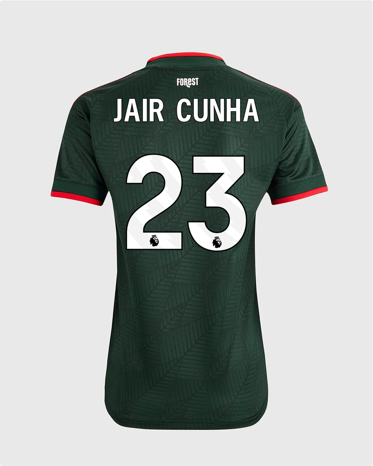 NFFC 26/27 Women's Away Shirt with Jair Cunha 23 Premier League Printing