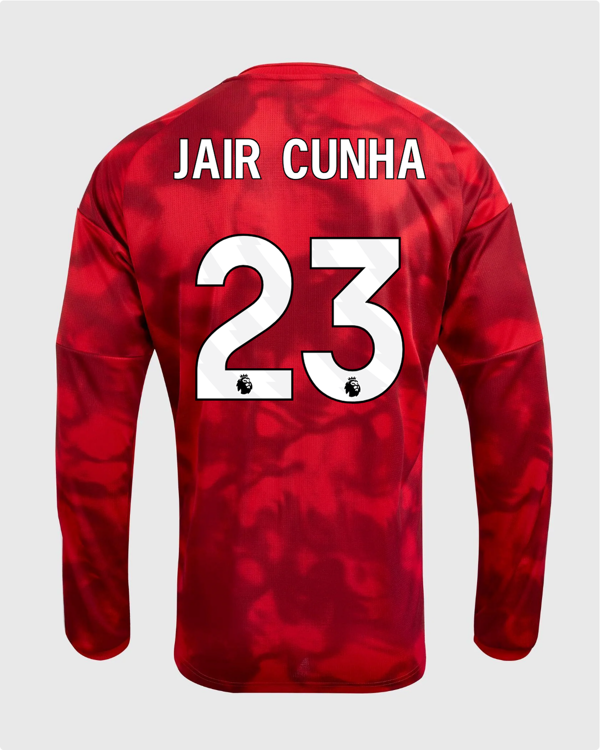 NFFC 26/27 Long Sleeve Home Shirt with Jair Cunha 23 Premier League Printing