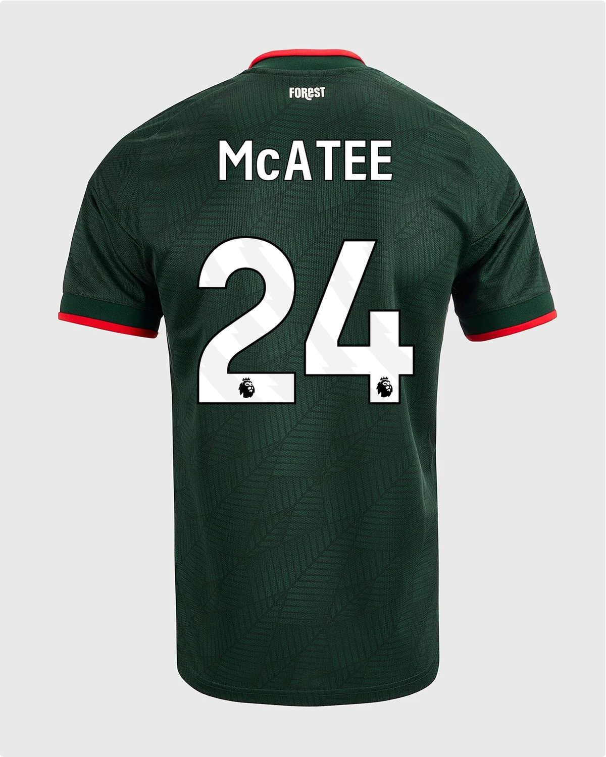 NFFC 26/27 Away Shirt with McAtee 24 Premier League Printing