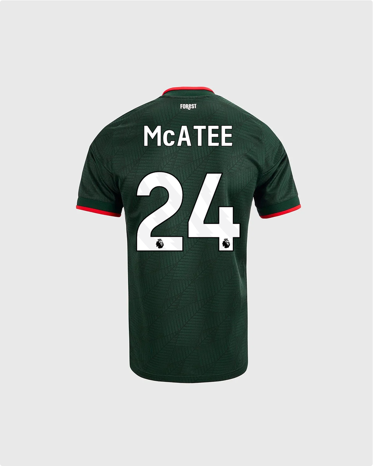 NFFC 26/27 Junior Away Shirt with McAtee 24 Premier League Printing