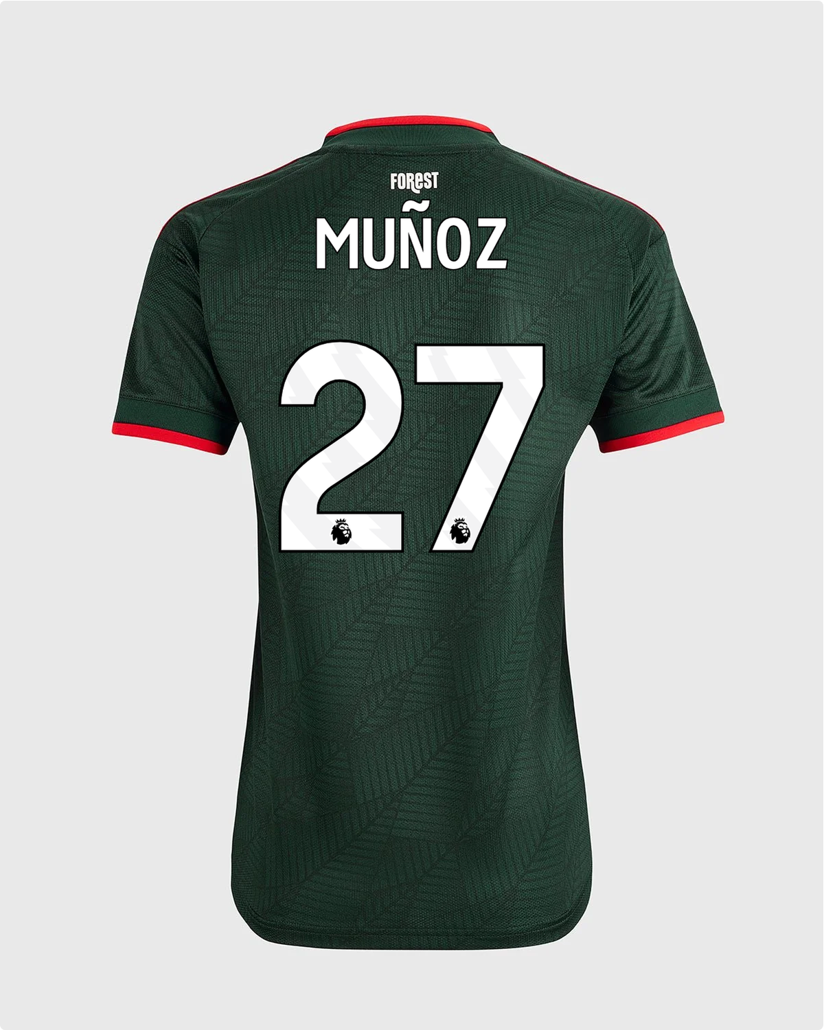 NFFC 26/27 Women's Away Shirt with Muñoz 27 Premier League Printing