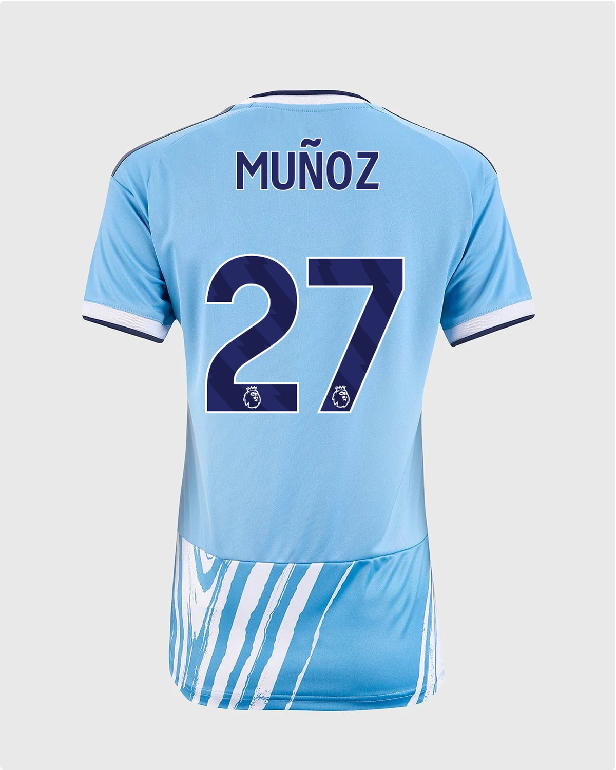 NFFC 26/27 Women's Third Shirt with Muñoz 27 Premier League Printing