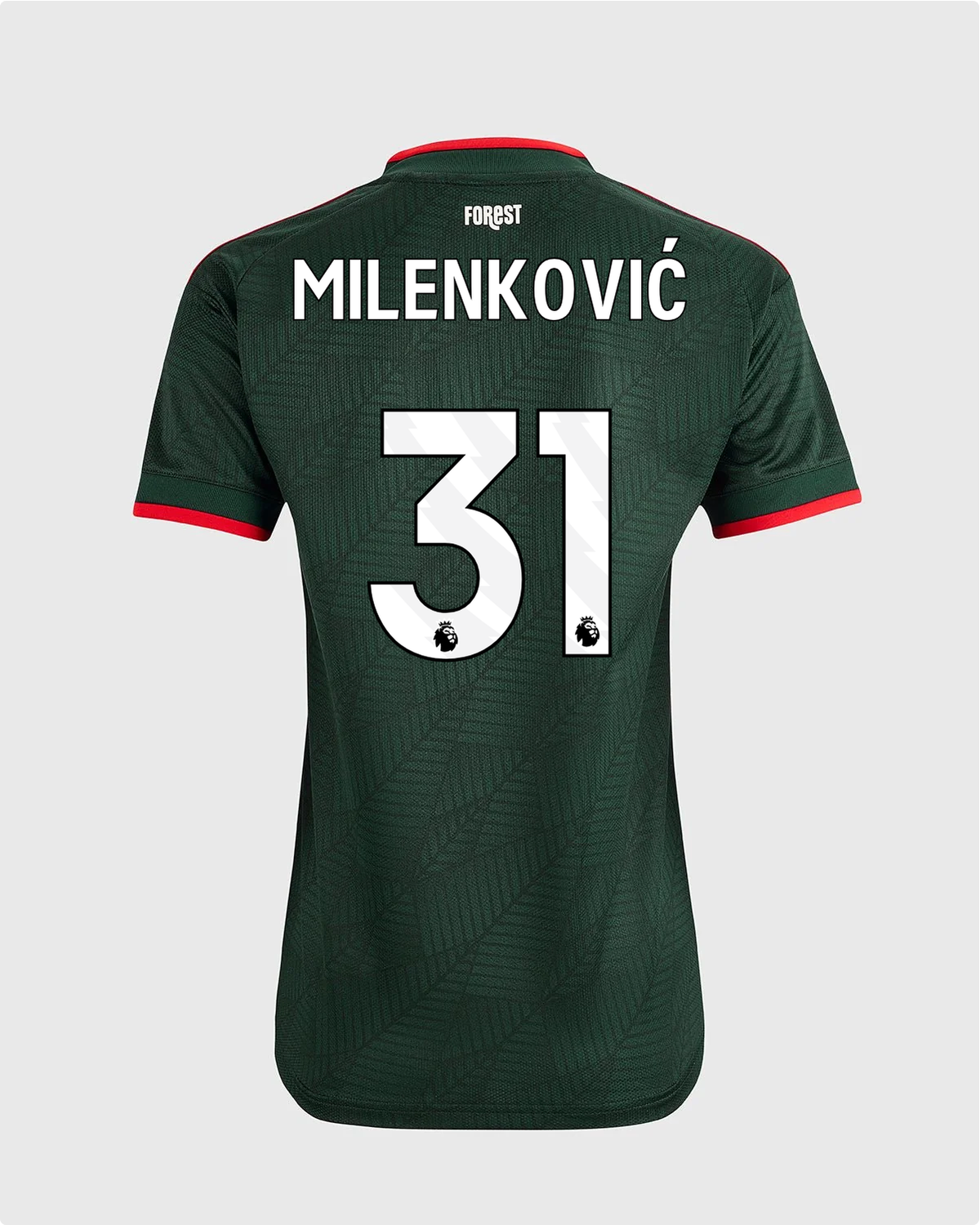 NFFC 26/27 Women's Away Shirt with Milenković 31 Premier League Printing
