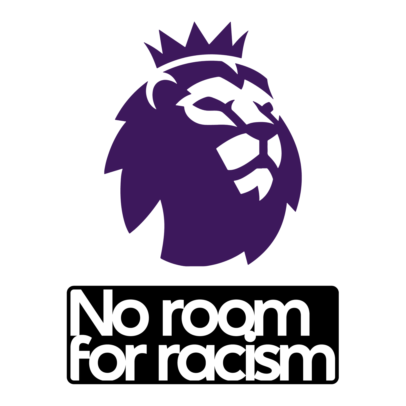 Premier League + No Room For Racism Badge - Nottingham Forest FC